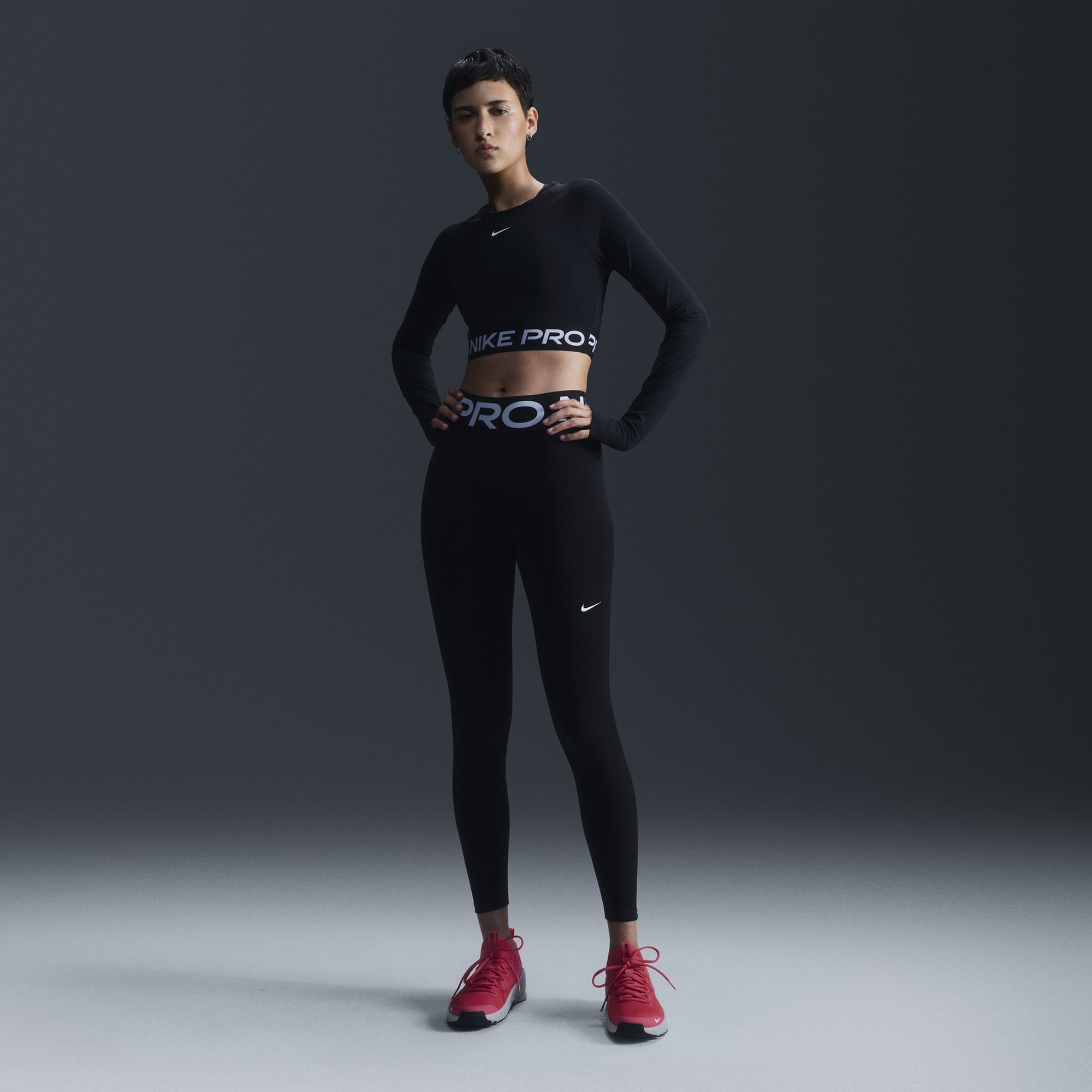 Nike Calzas Pro Sculpt, NEGRO, hi-res