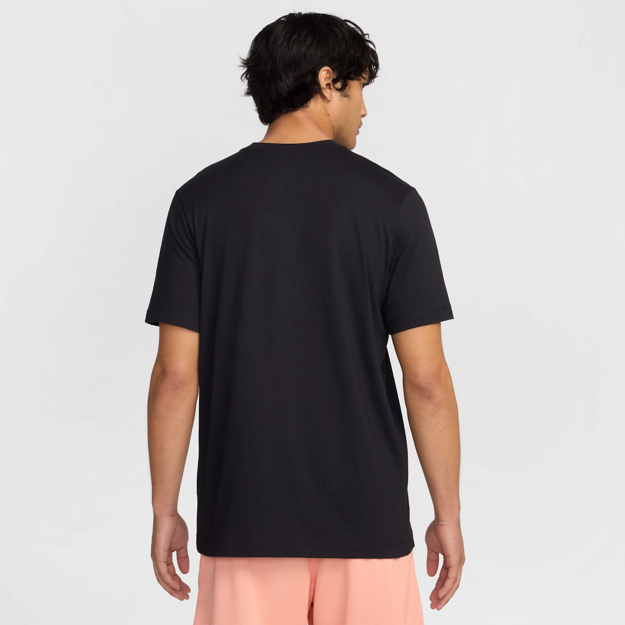 Nike Polera de Fitness, NEGRO, hi-res