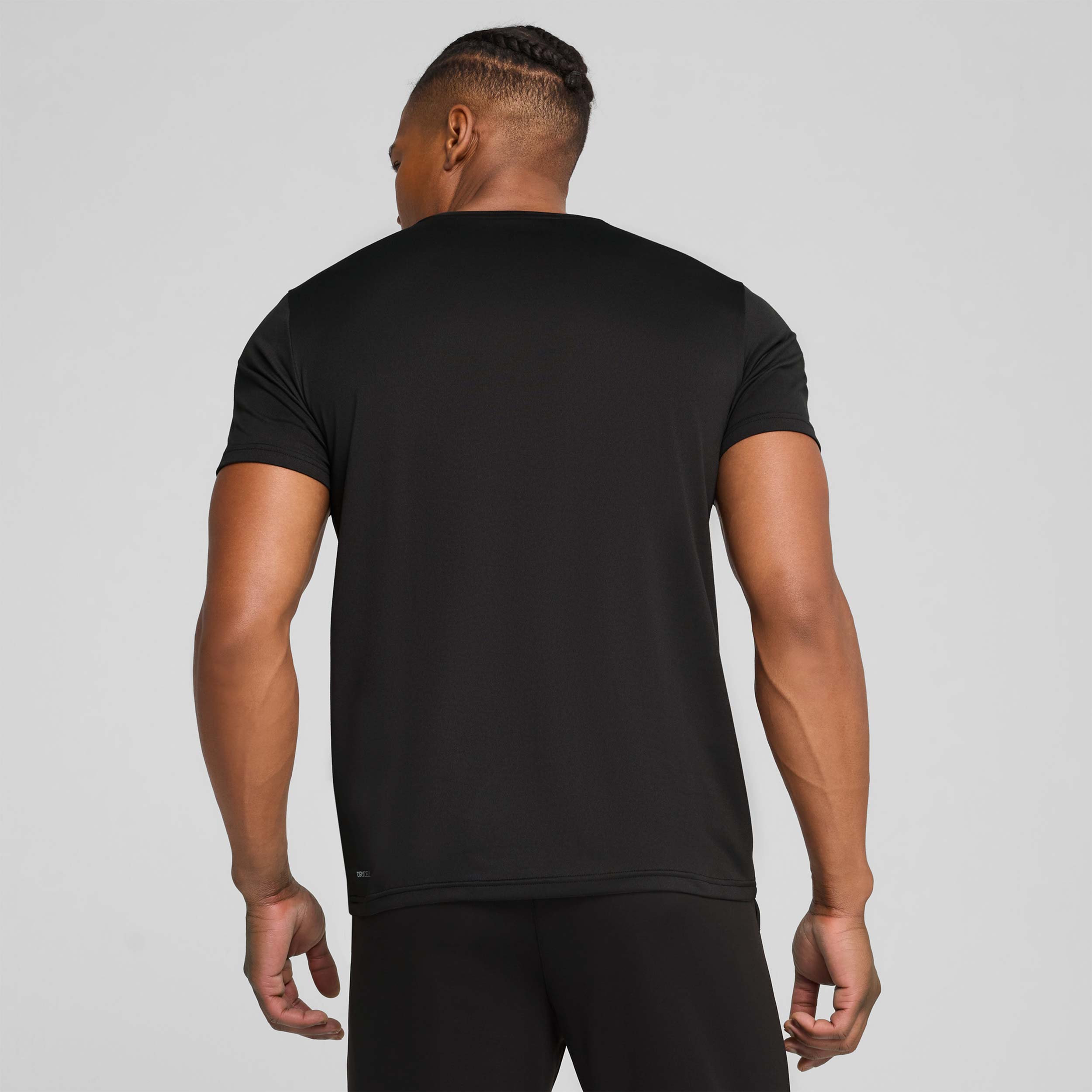 Puma Polera Tad Essentials Solid Cat, NEGRO, hi-res