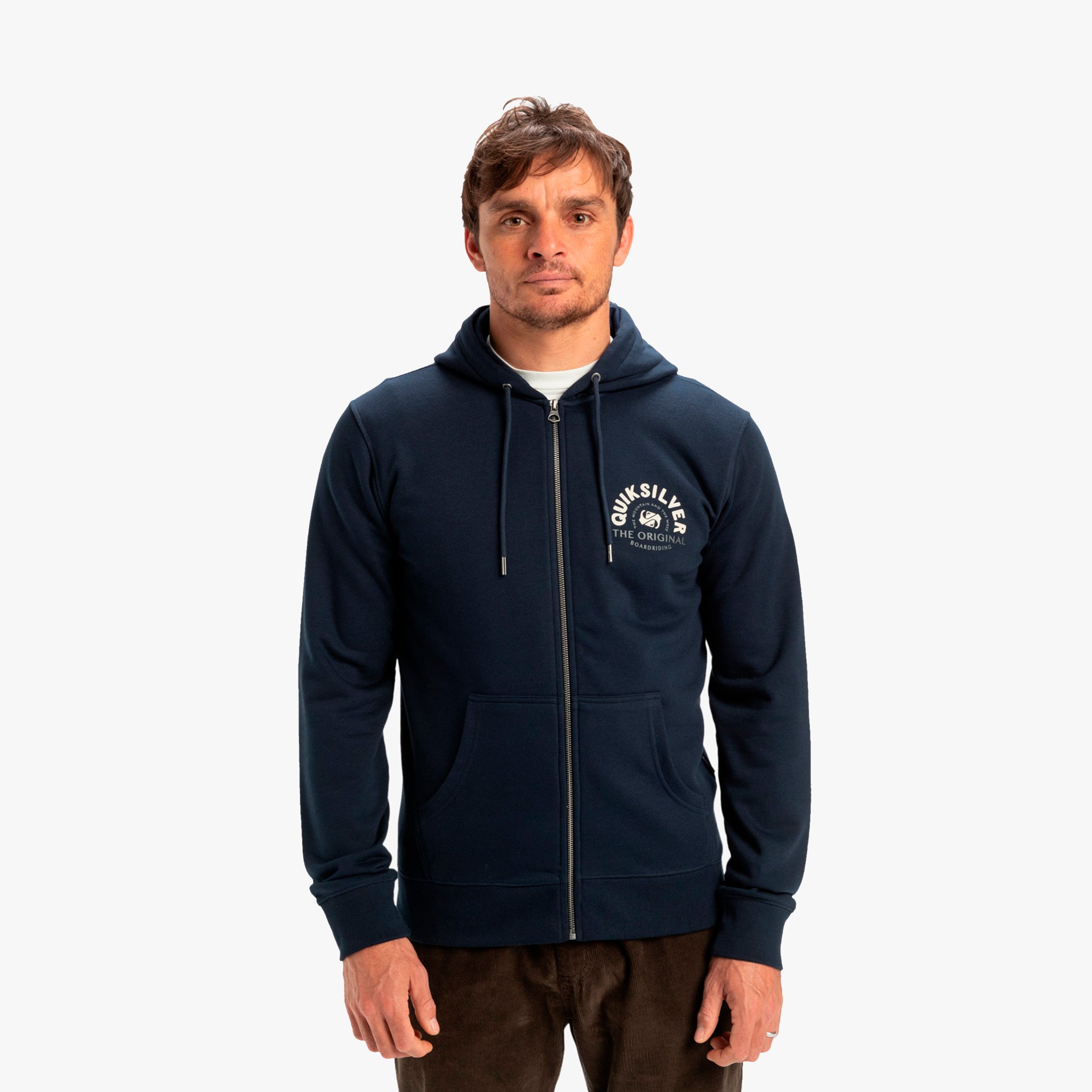 Quiksilver Poler&oacute;n Graphic Mix, AZUL, hi-res