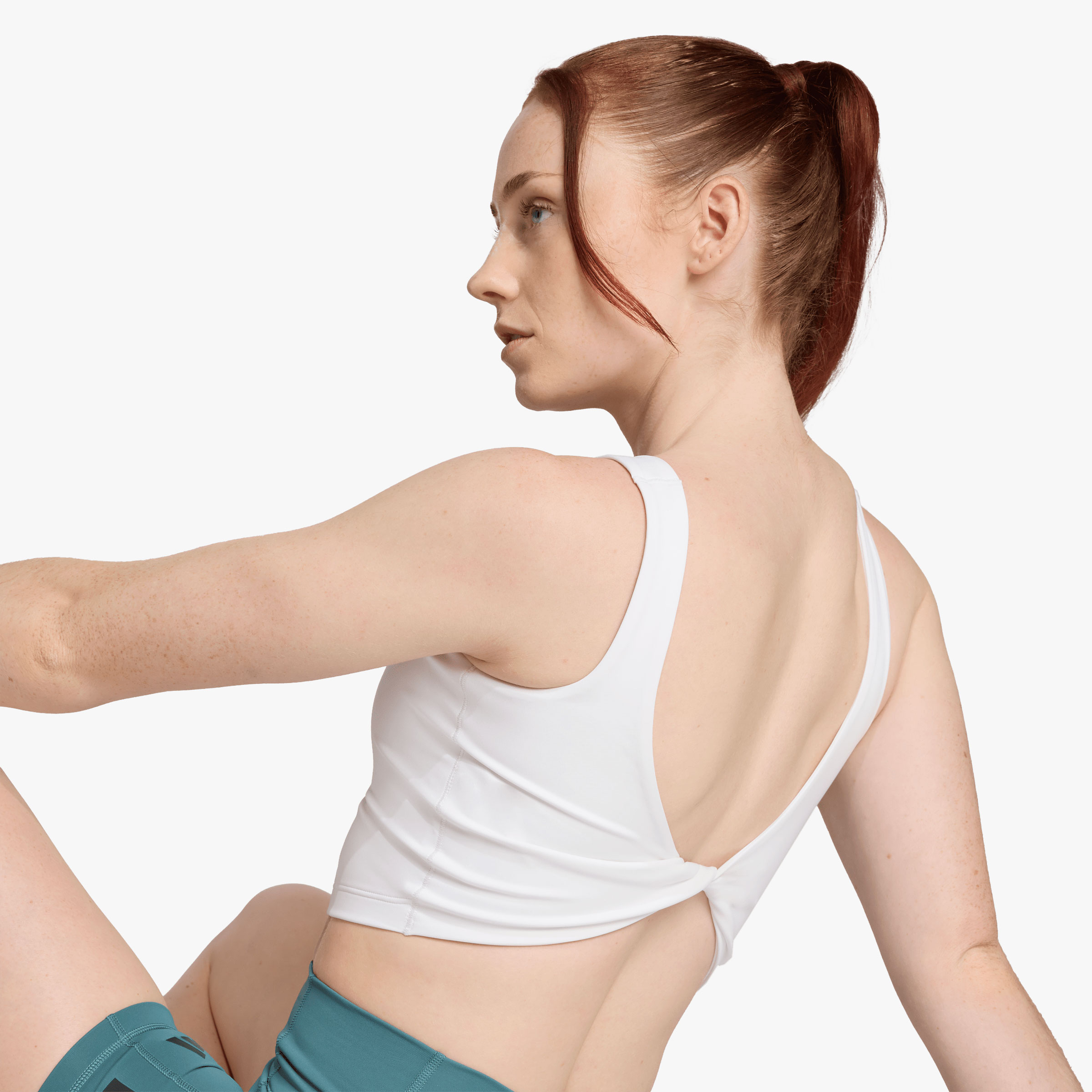 adidas Top deportivo Power Soporte Ligero, BLANCO, hi-res