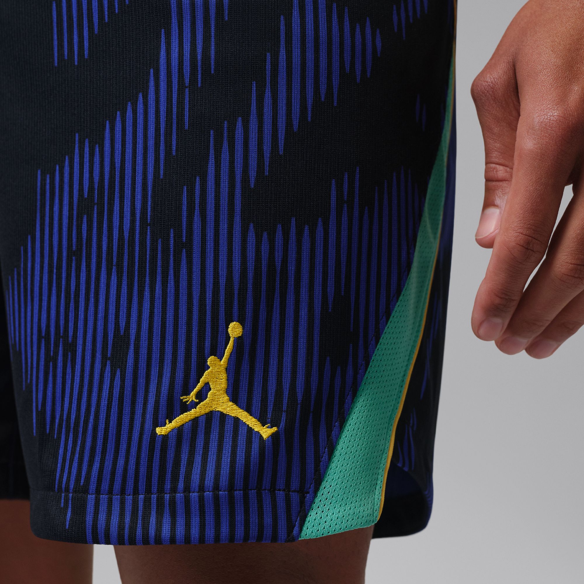 Jordan Shorts Brasil Stadium Visitante 2026, AZUL, hi-res