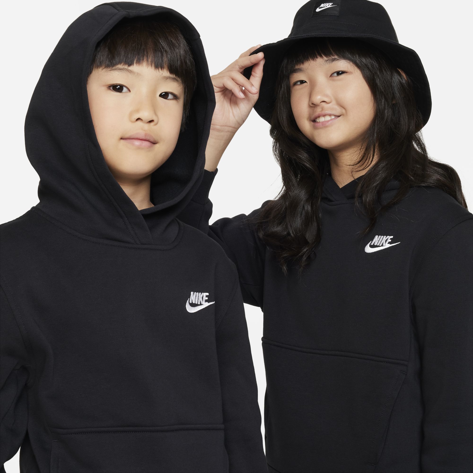 Nike Poler&oacute;n Sportswear Club Fleece, NEGRO, hi-res