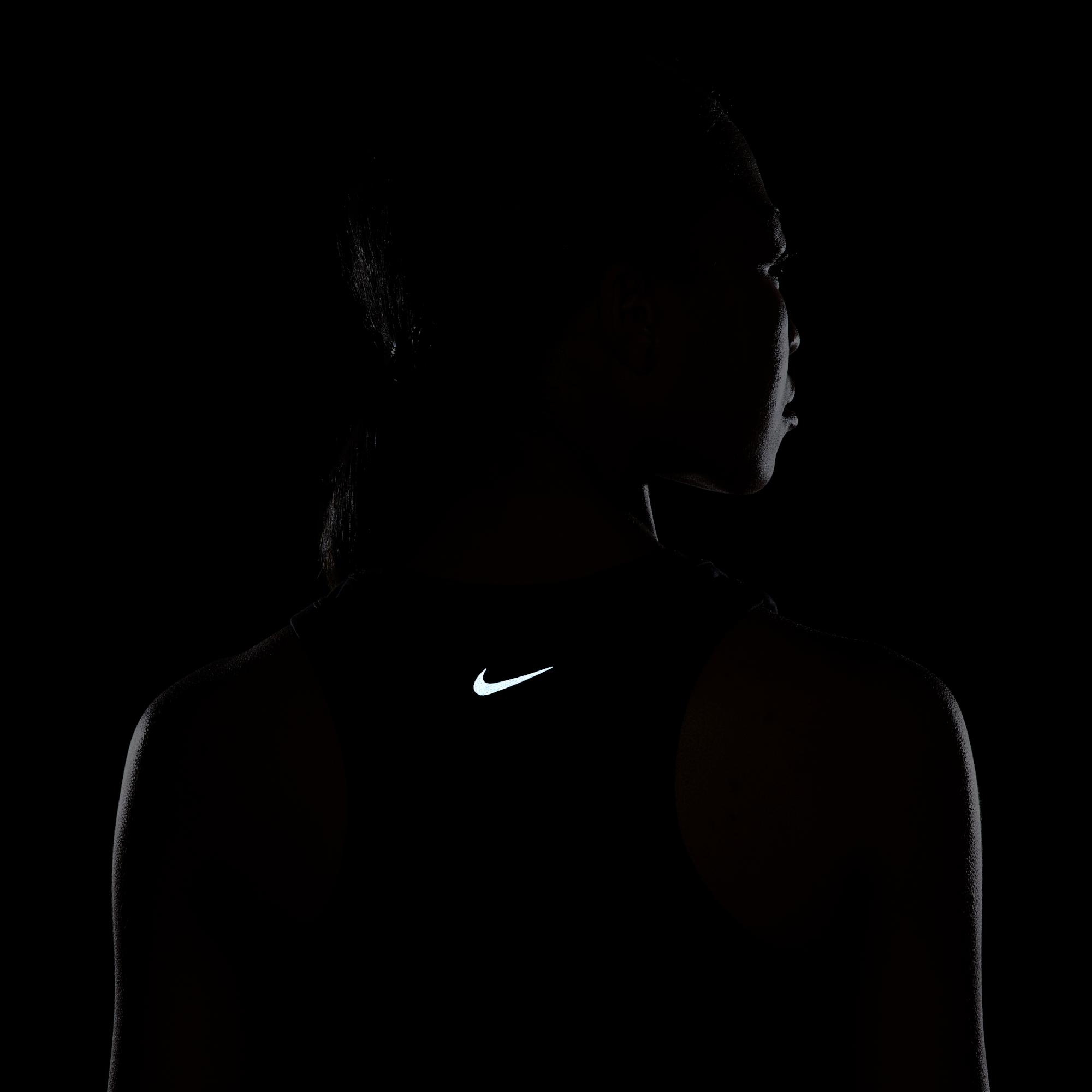 Nike One Fitted Dri-FIT, NEGRO, hi-res