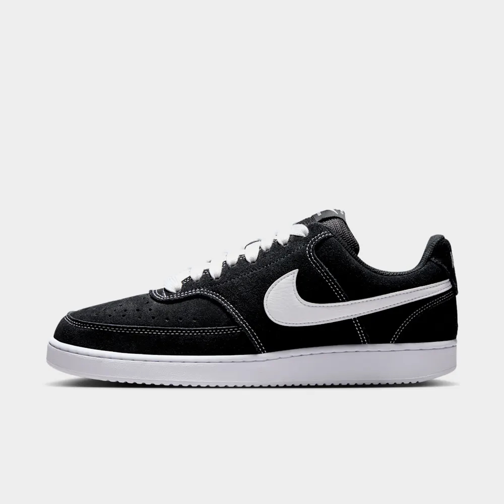 Nike Court Vision Low FL, NEGRO, hi-res