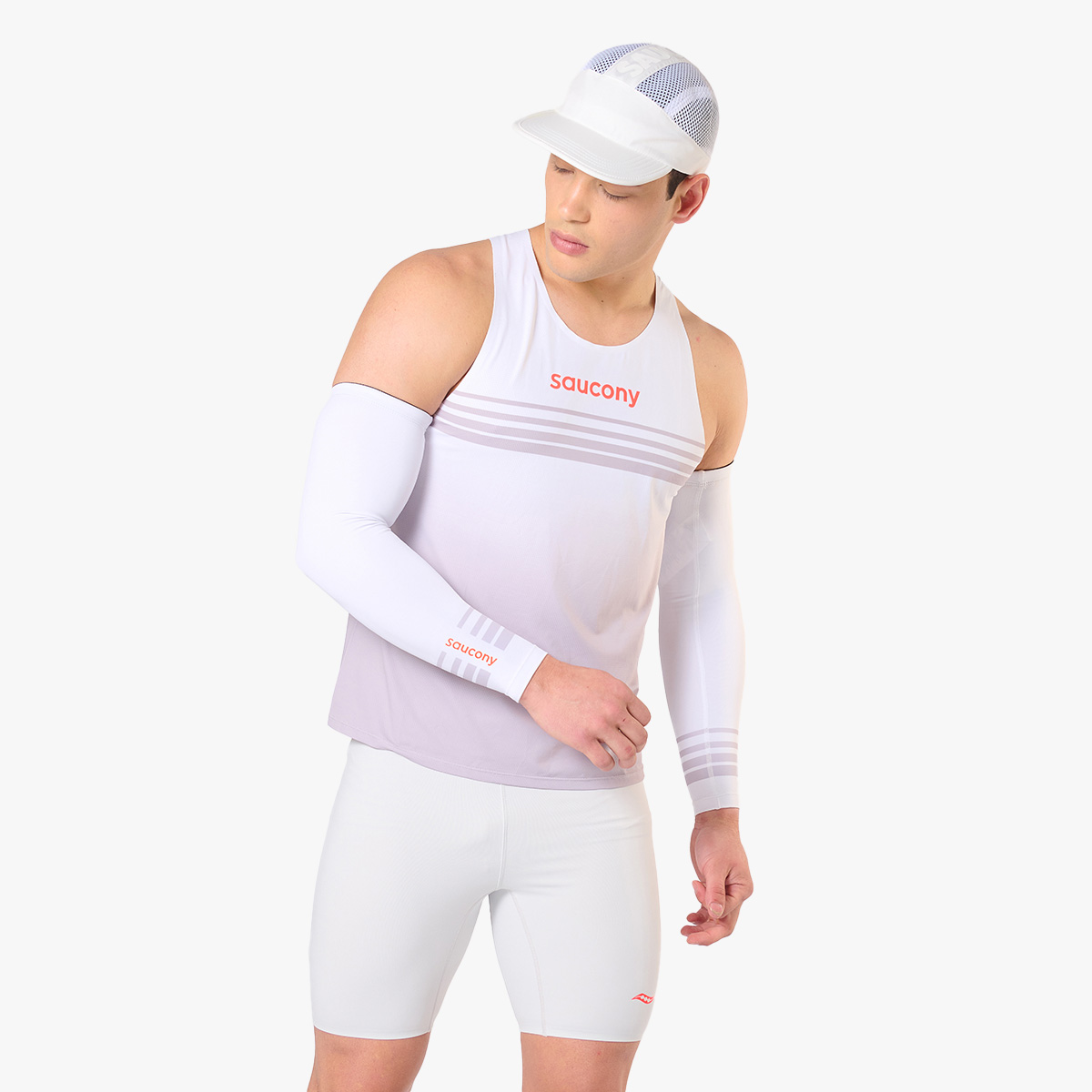 Saucony Jockey Outpace Foamie, BLANCO, hi-res