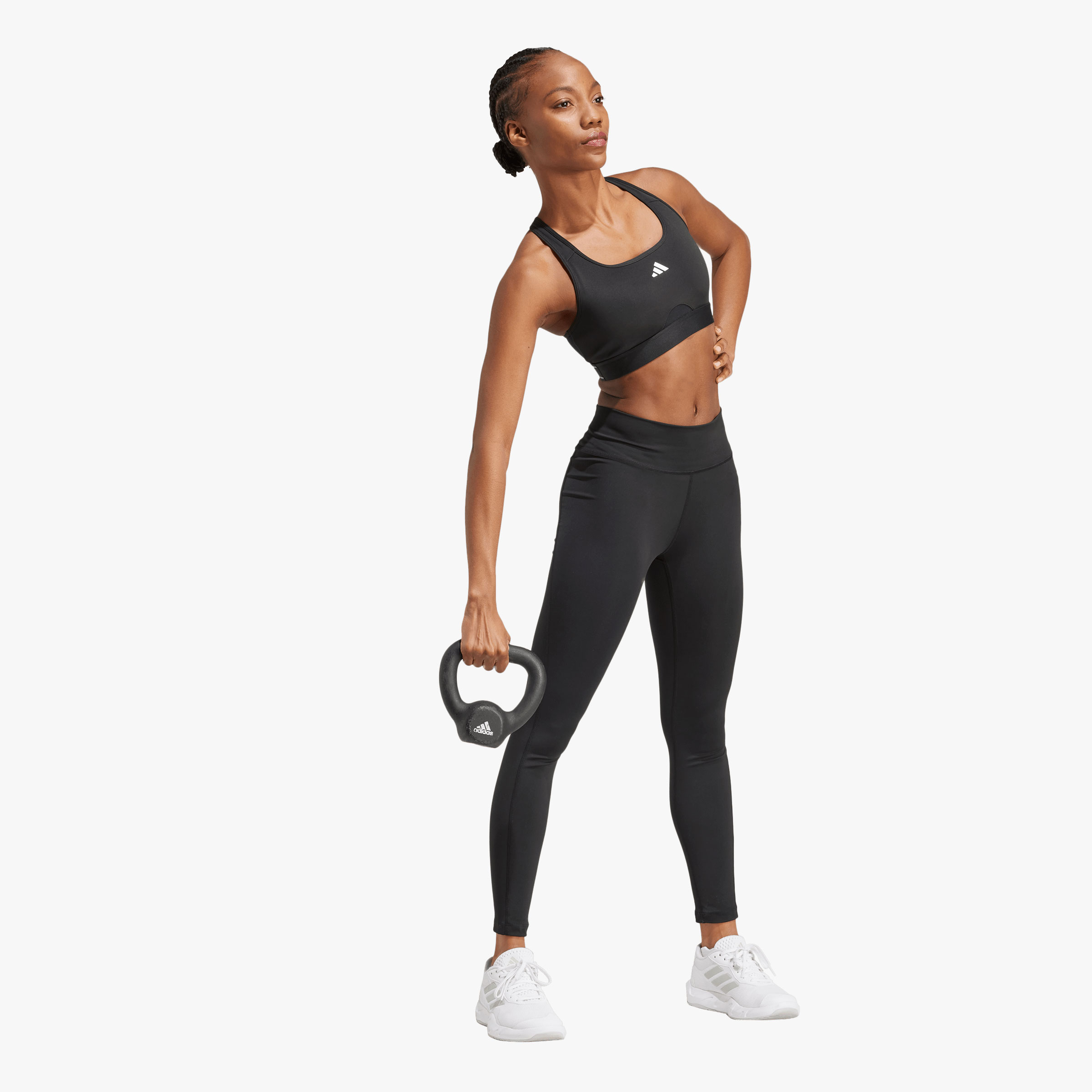 adidas Top Deportivo Powerreact for Training, NEGRO, hi-res