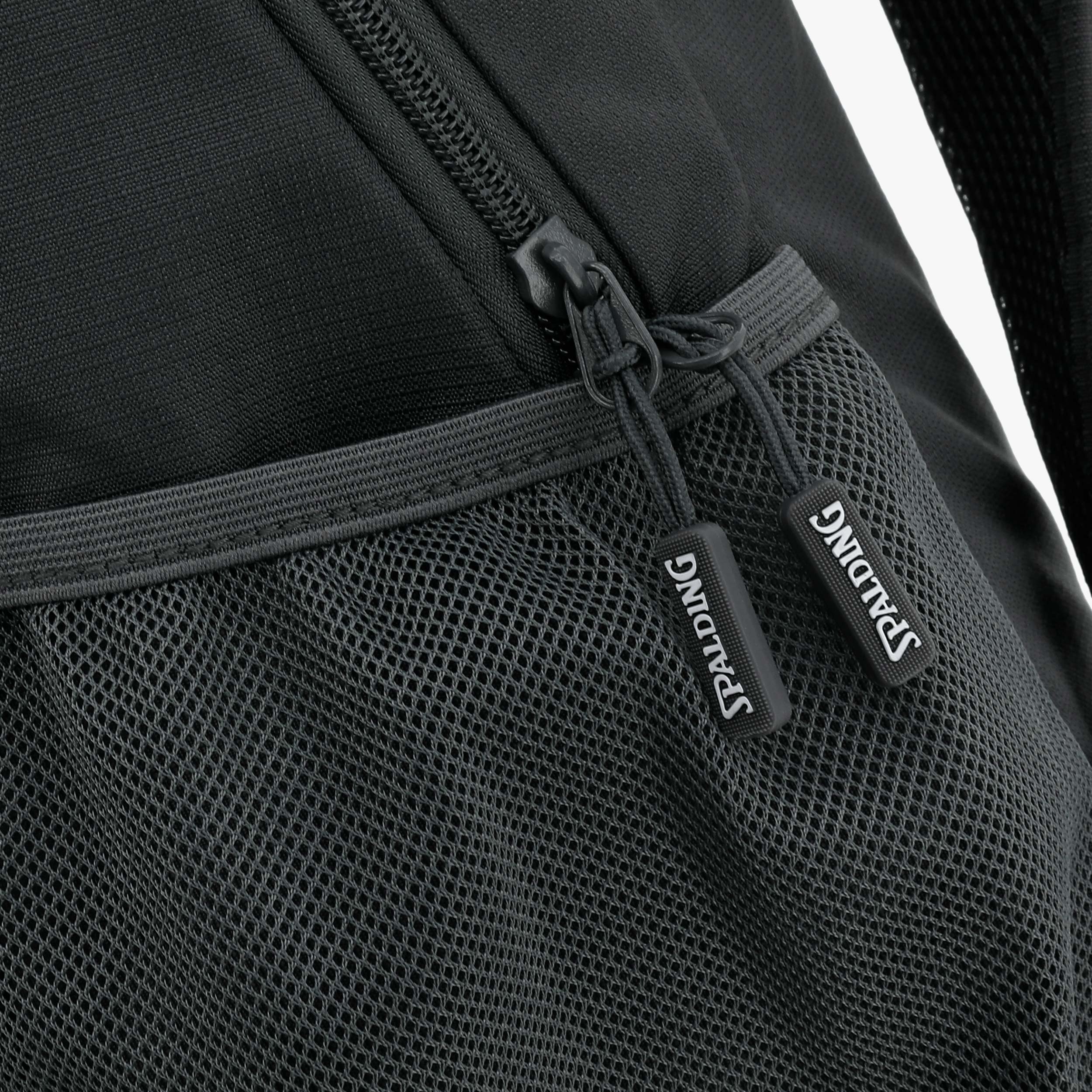 Spalding Mochila Deportiva Logo, GRIS, hi-res