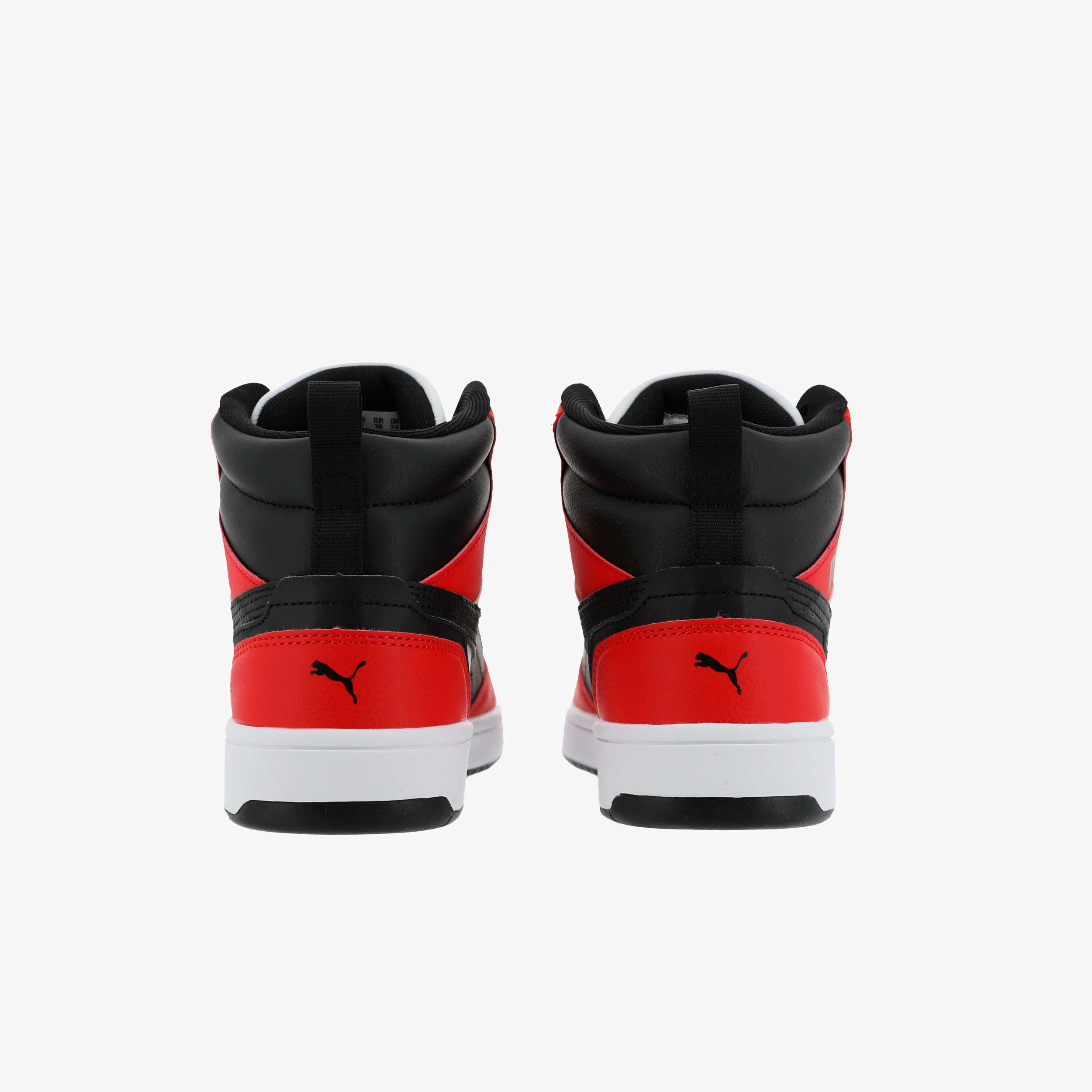 Puma Zapatillas Rebound V6 Mid JR, ROJO, hi-res