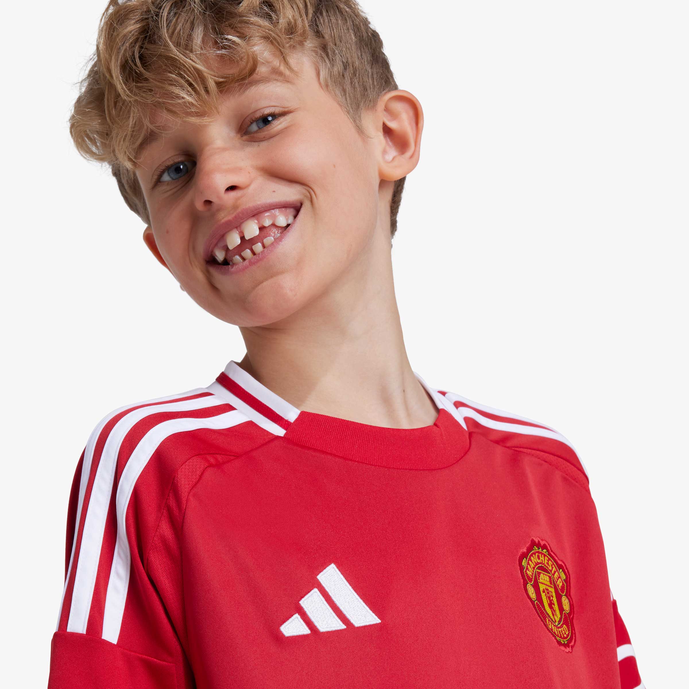 adidas Camiseta Manchester United 2024/2025 Primera, ROJO, hi-res
