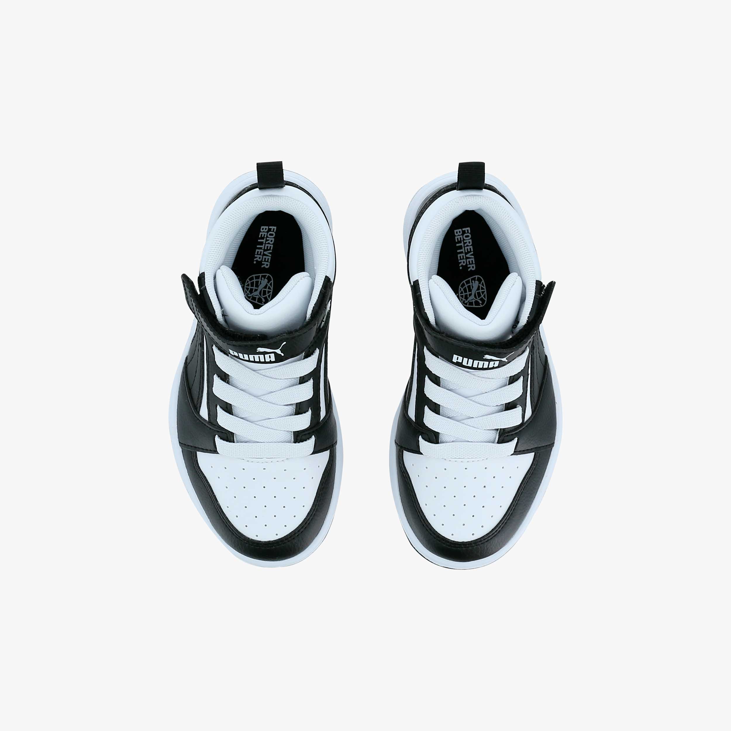 Puma Zapatillas Rebound V6 Mid, NEGRO, hi-res