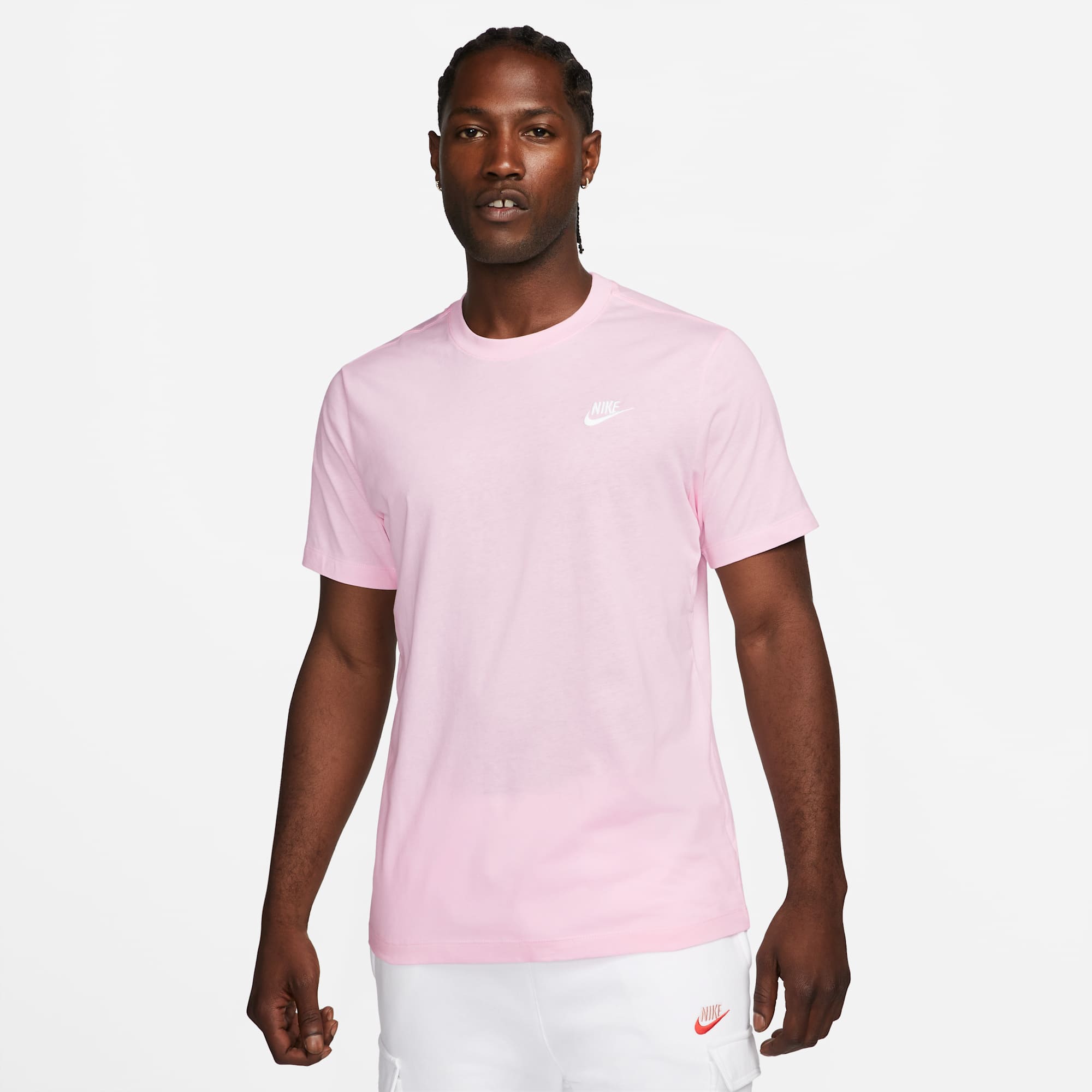 Nike Polera Sportswear Club, ROJO, hi-res