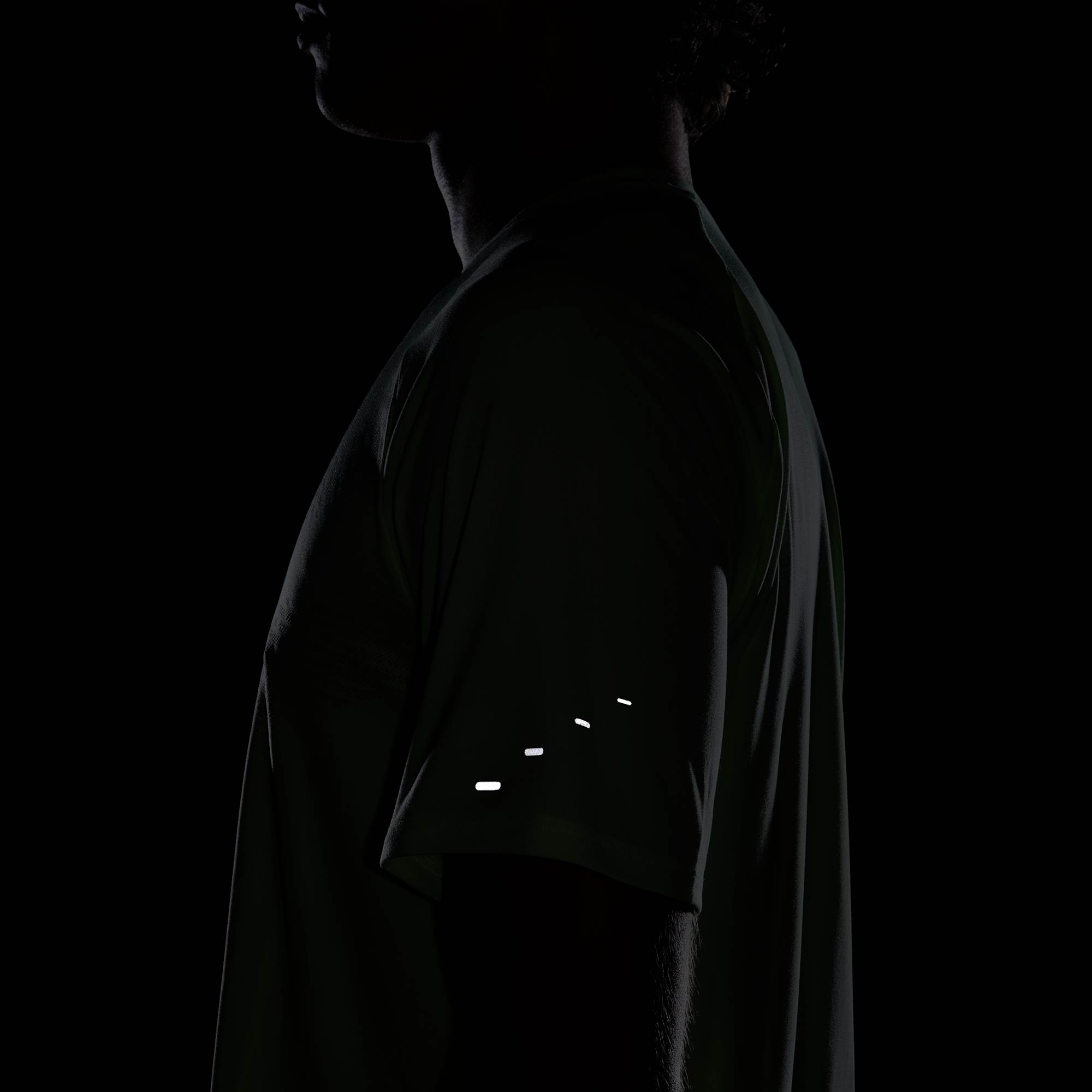 Nike Polera Stride, AMARILLO, hi-res