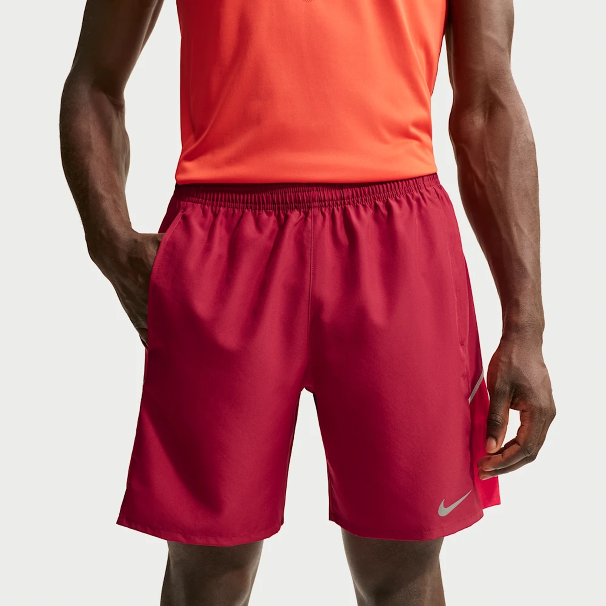Nike Shorts Dri-FIT Miler 7, ROJO, hi-res