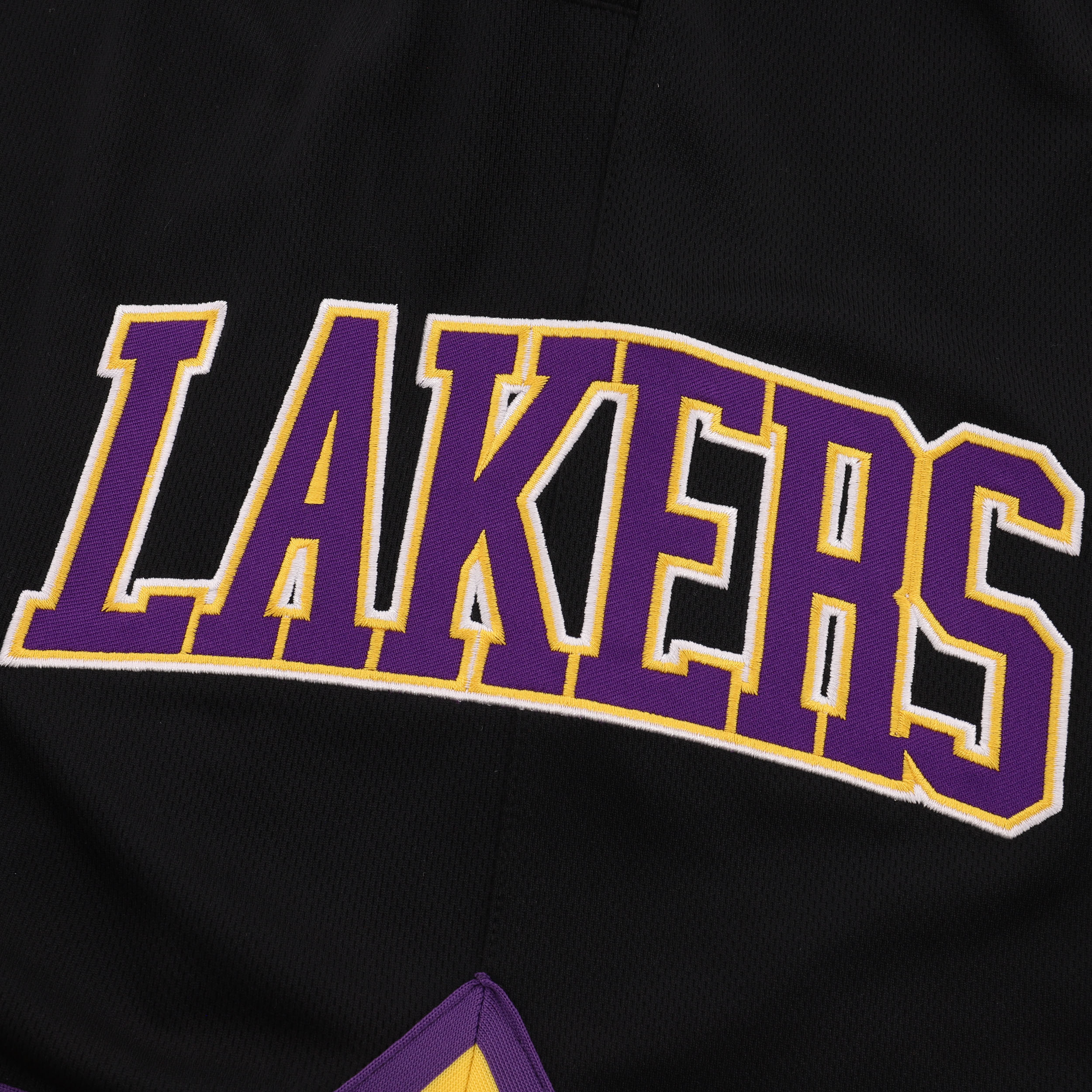 NBA Shorts Los Angeles Lakers, NEGRO, hi-res