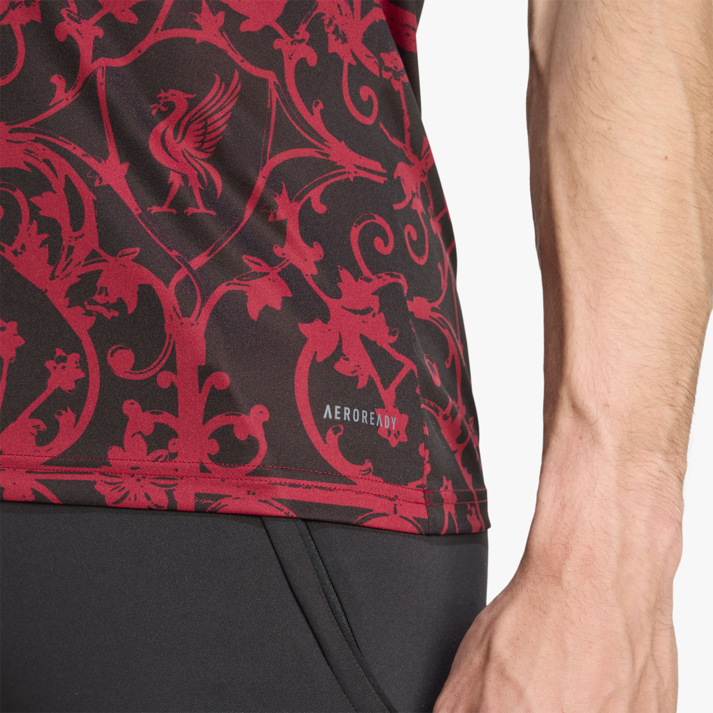 adidas Camiseta Prepartido Liverpool FC 25/26, NEGRO, hi-res