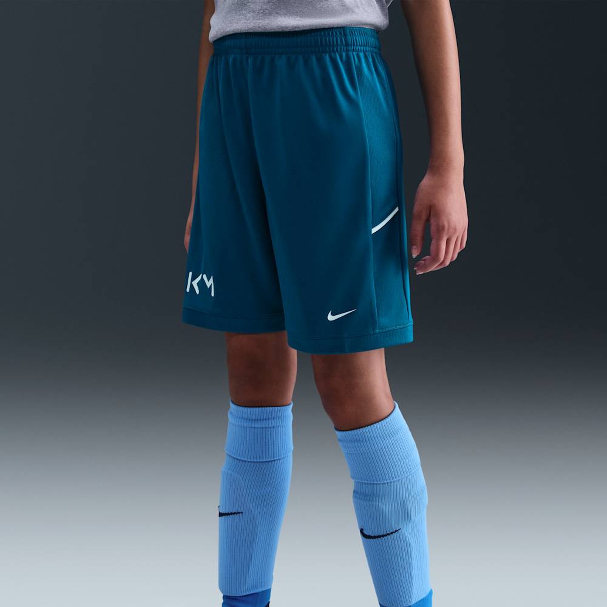 Nike Shorts Kylian Mbapp&eacute; Academy, VERDE, hi-res