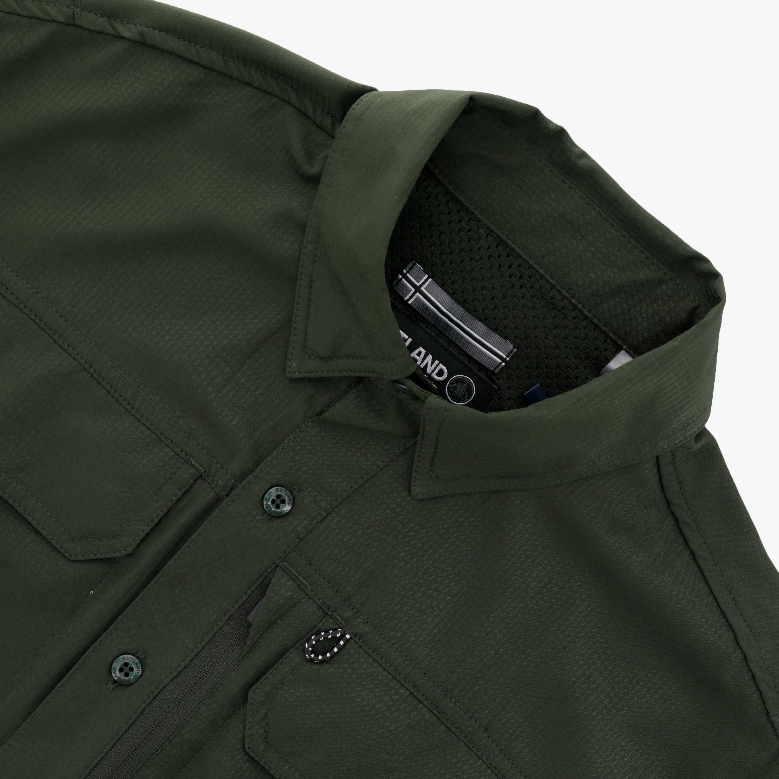 Outland Camisa Evergreen, VERDE, hi-res