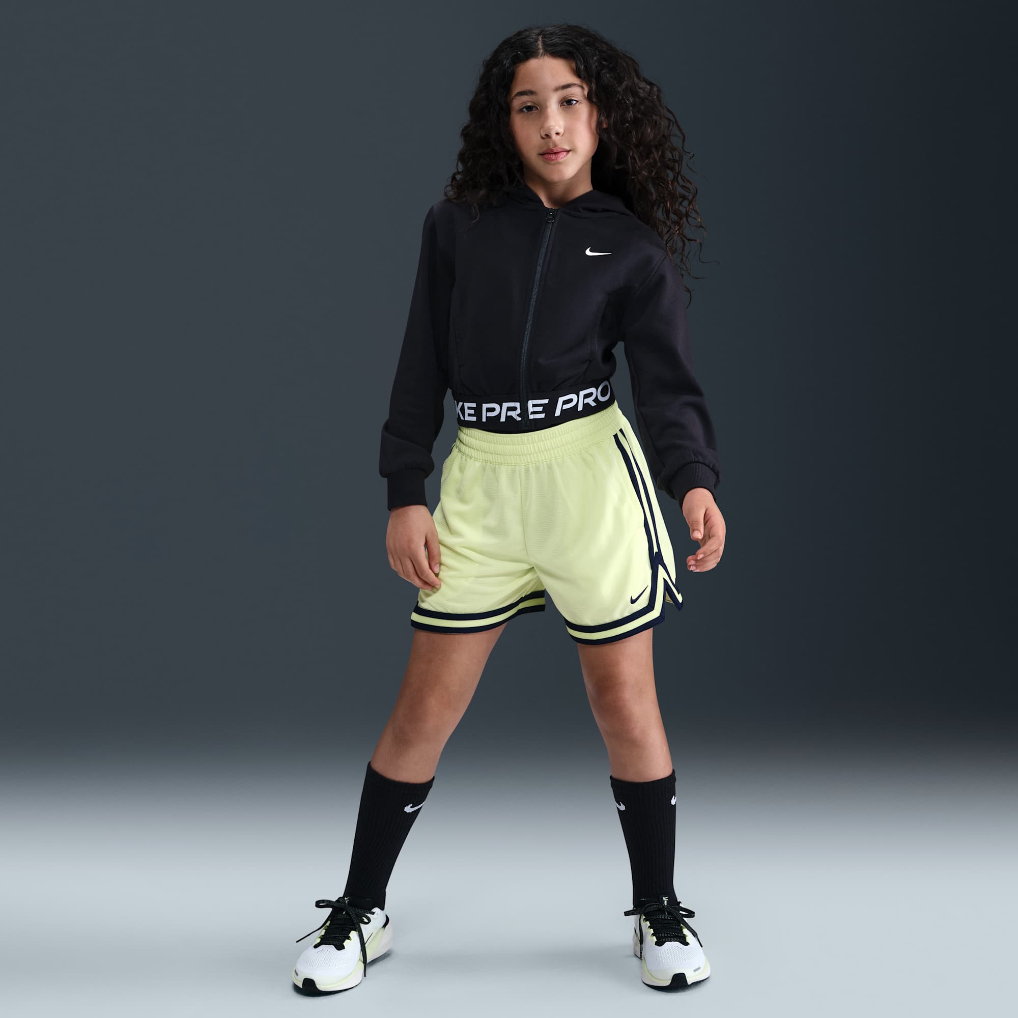 Nike Chaqueta Pro Fleece, NEGRO, hi-res