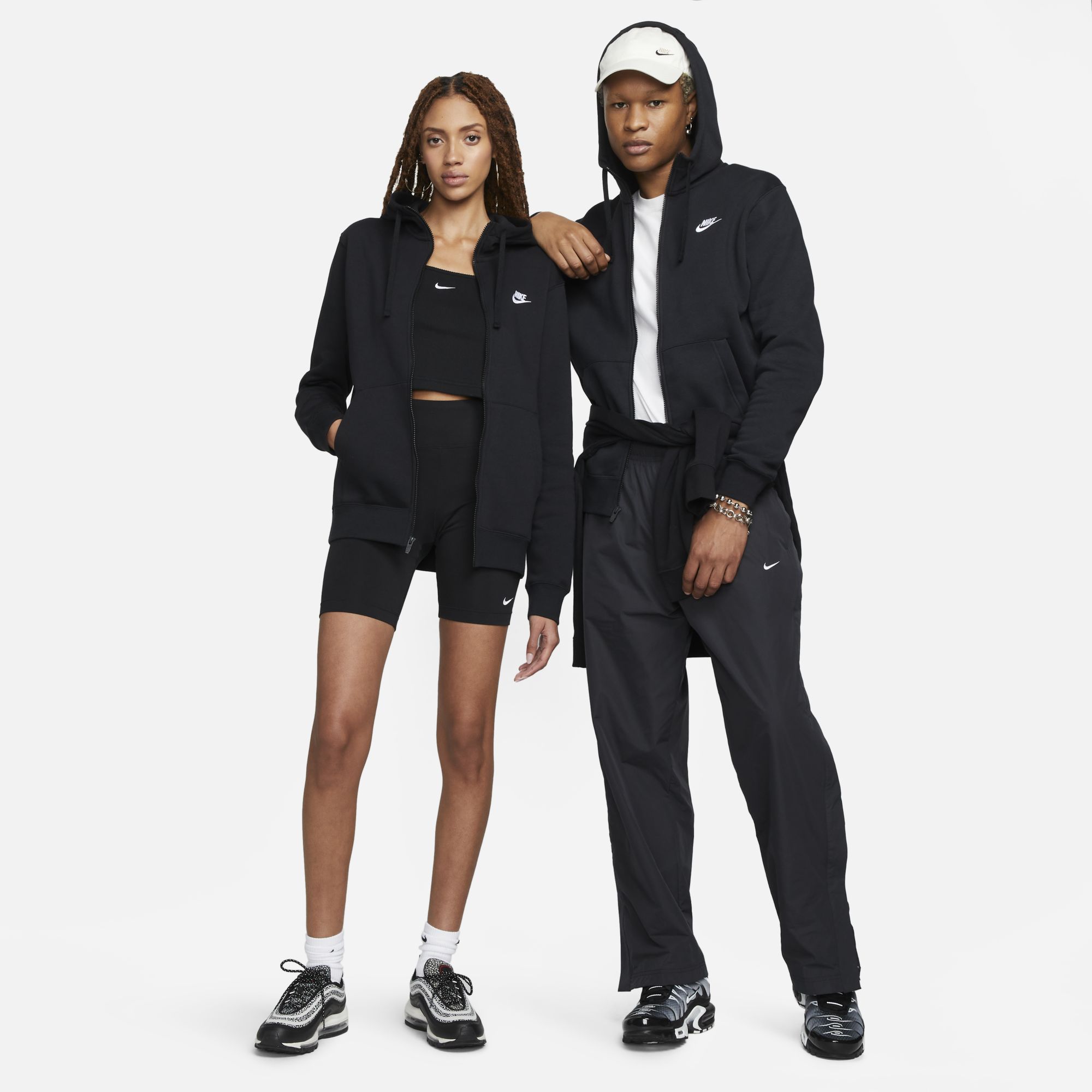 Nike Sportswear Club Fleece, NEGRO, hi-res