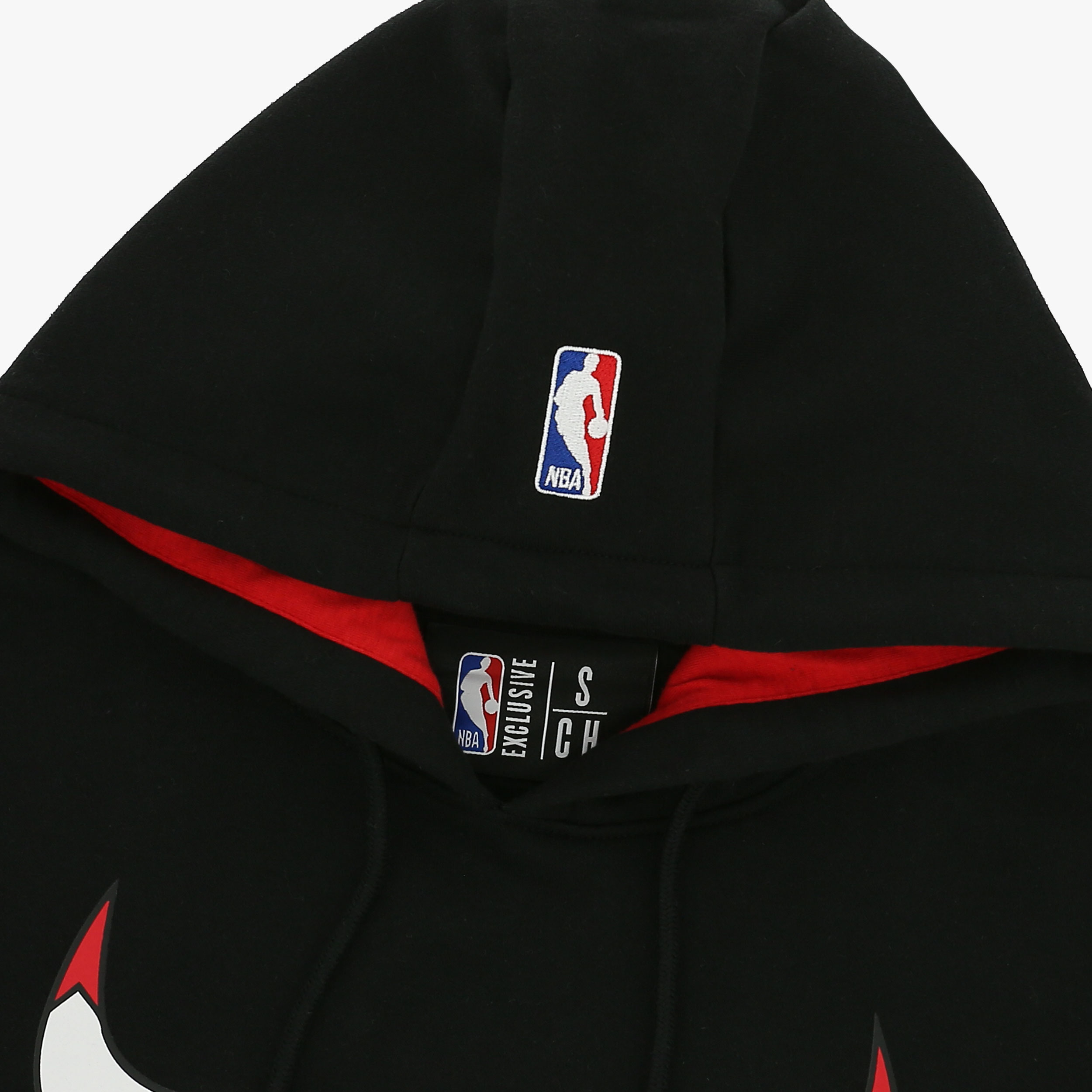 NBA Polerón Chicago Bulls, NEGRO, hi-res