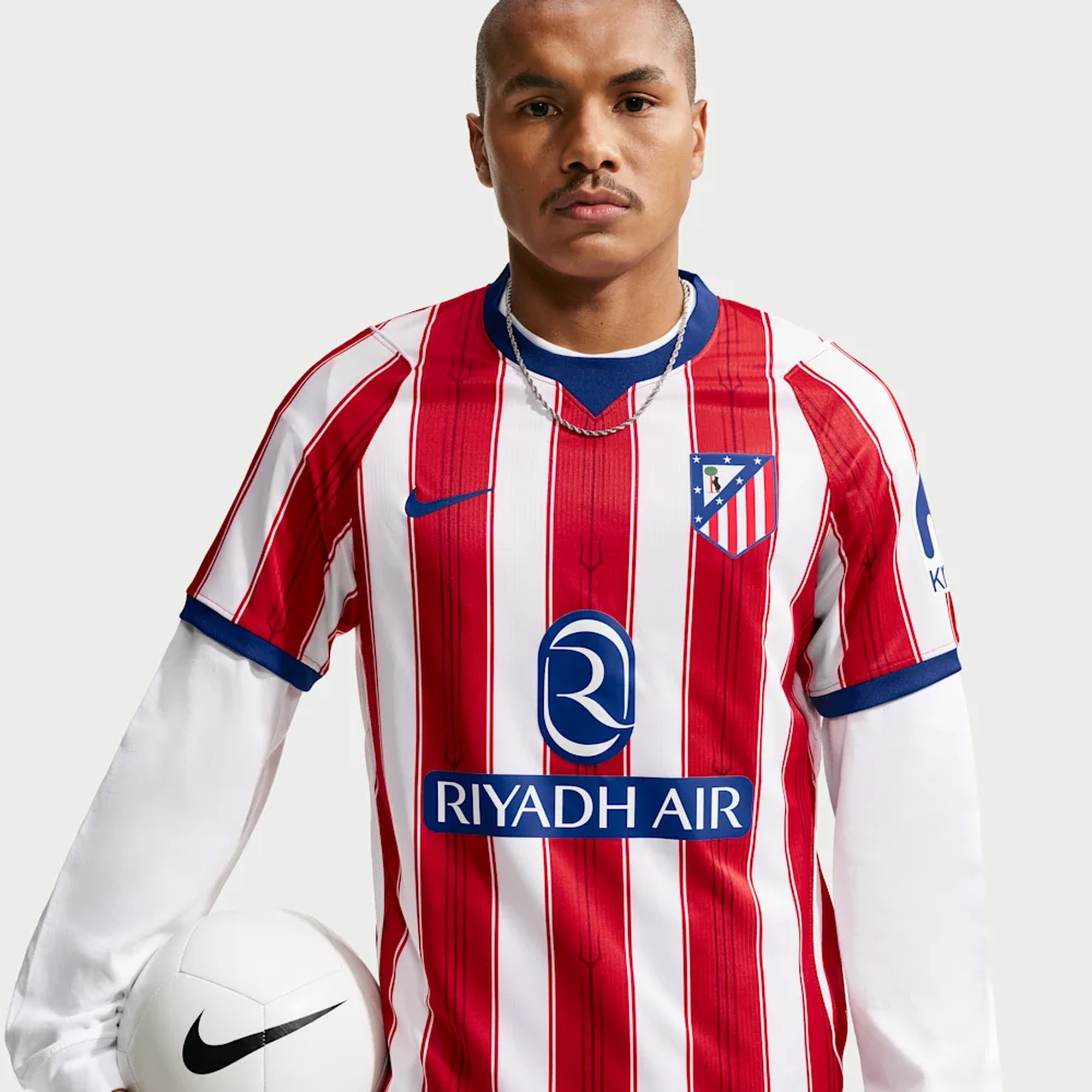 Nike Camiseta Atl&eacute;tico Madrid Local 26/27 Stadium, BLANCO, hi-res