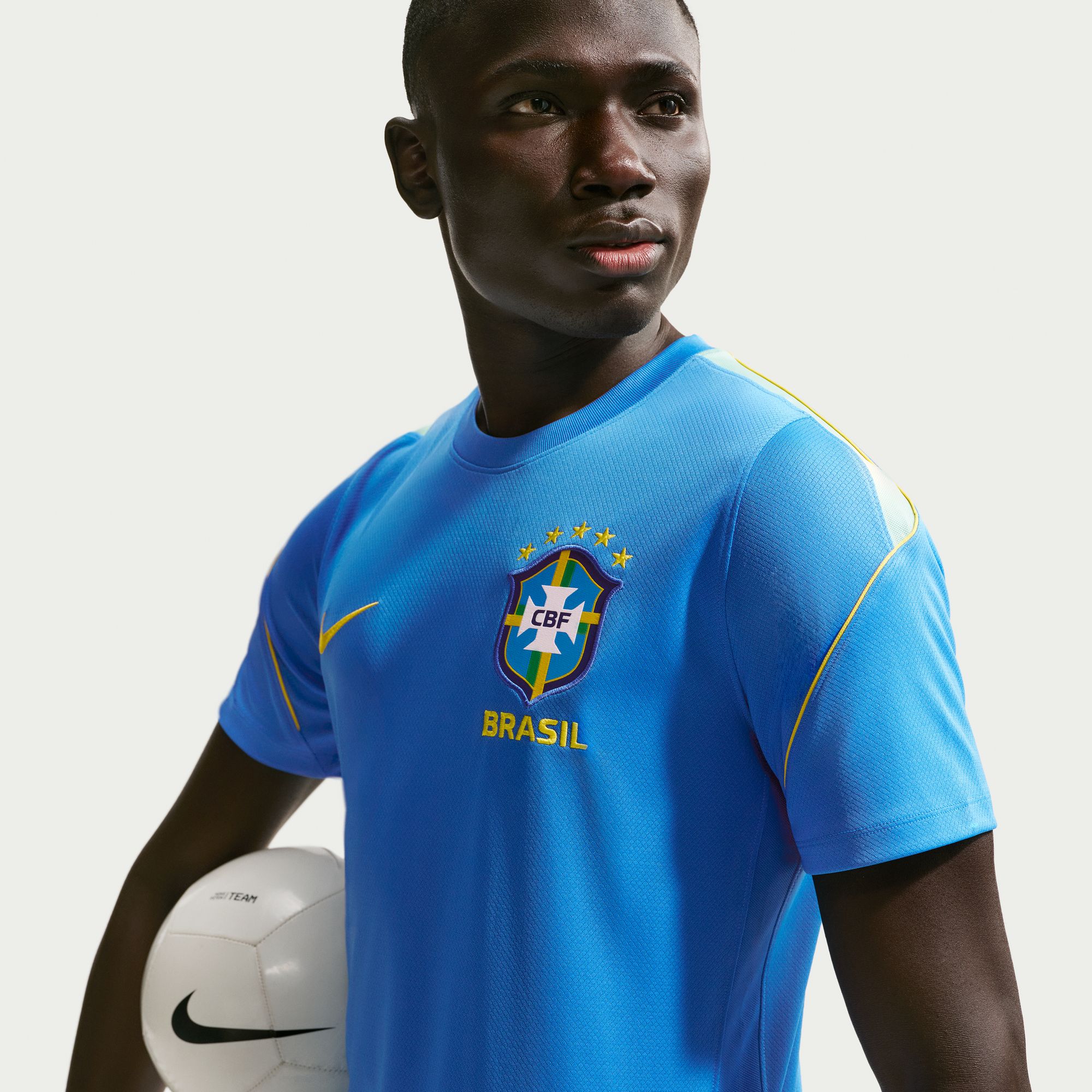 Nike Camiseta Brasil Strike 2026, AZUL, hi-res