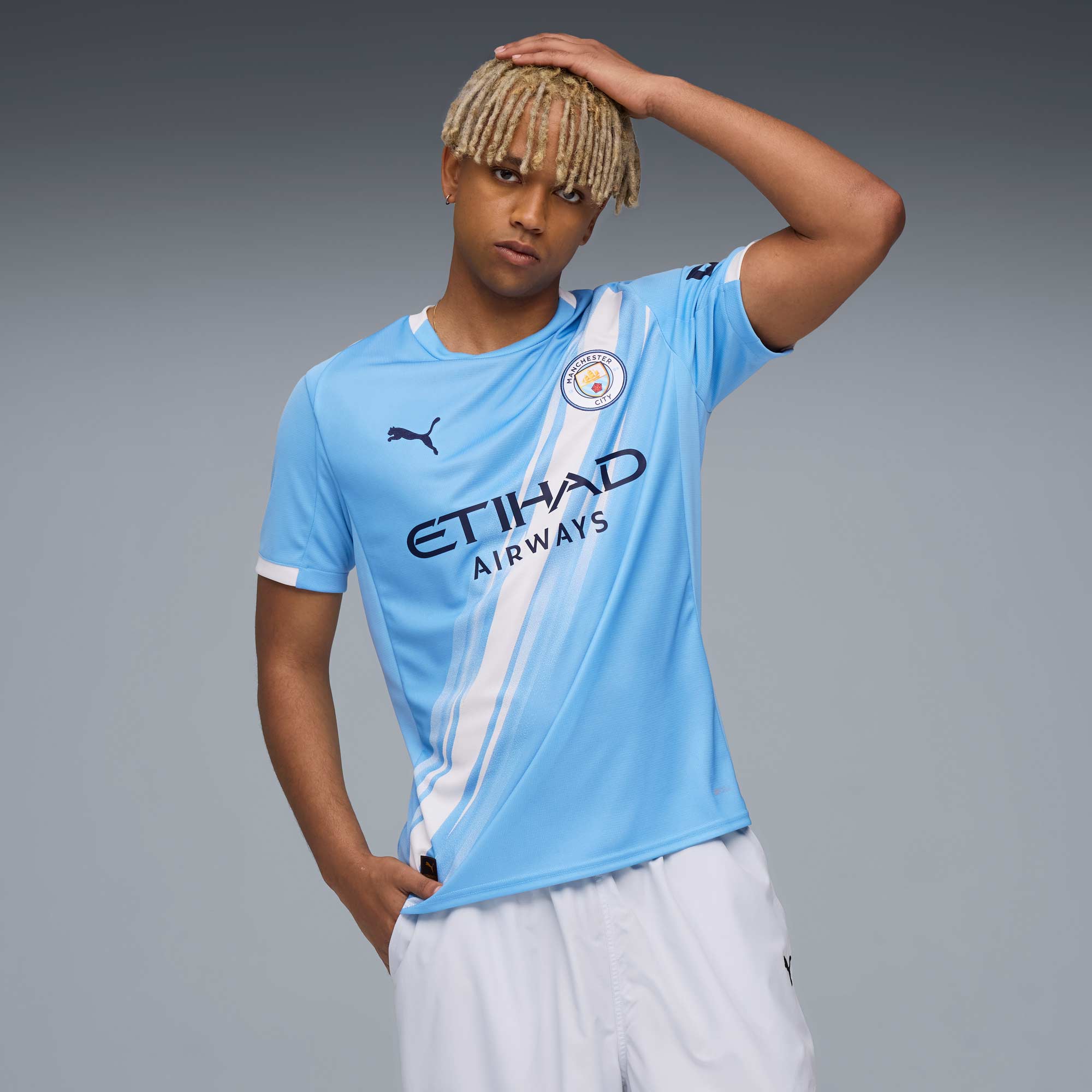 Puma Camiseta Manchester City Local 25/26, AZUL, hi-res