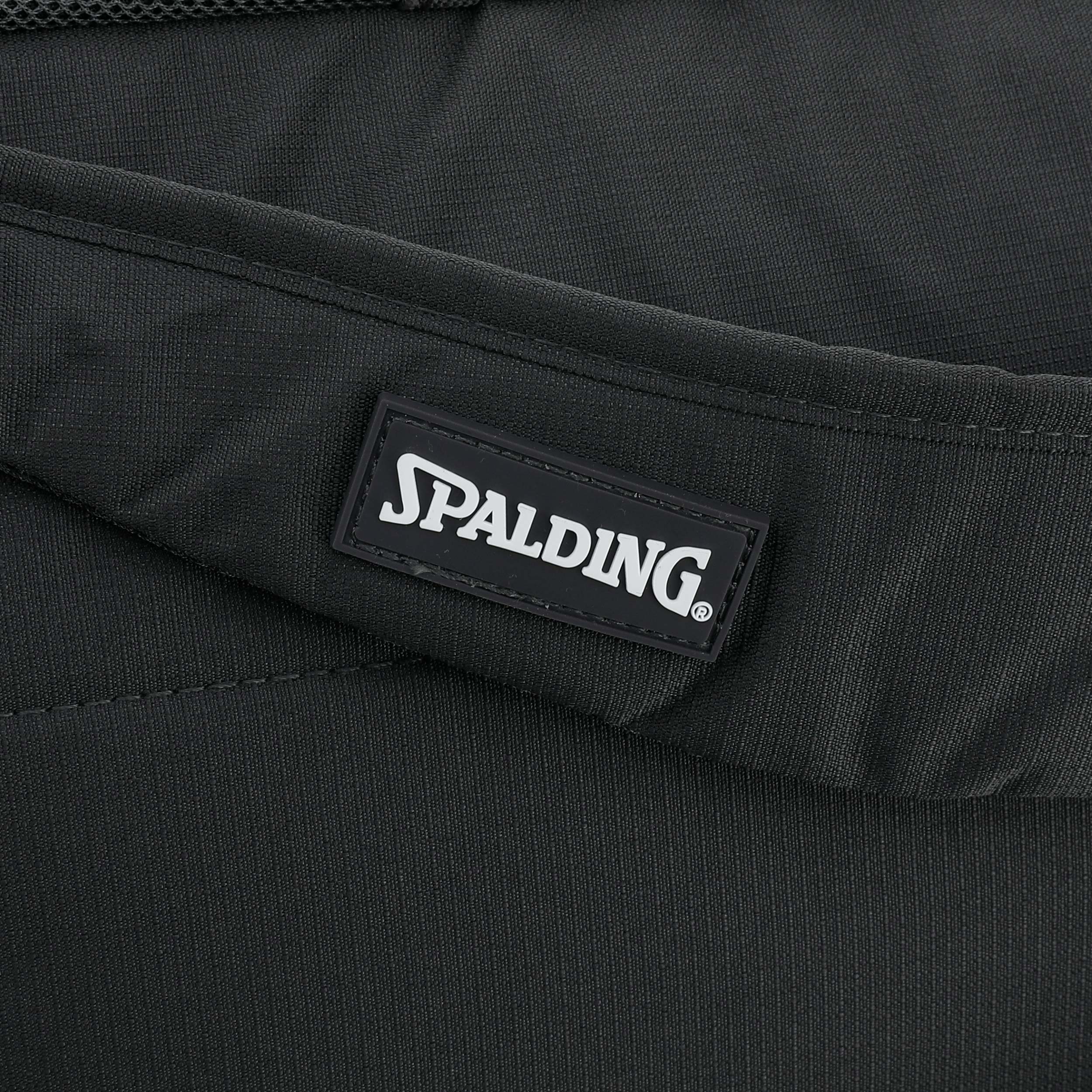 Spalding Mochila Deportiva Logo, GRIS, hi-res