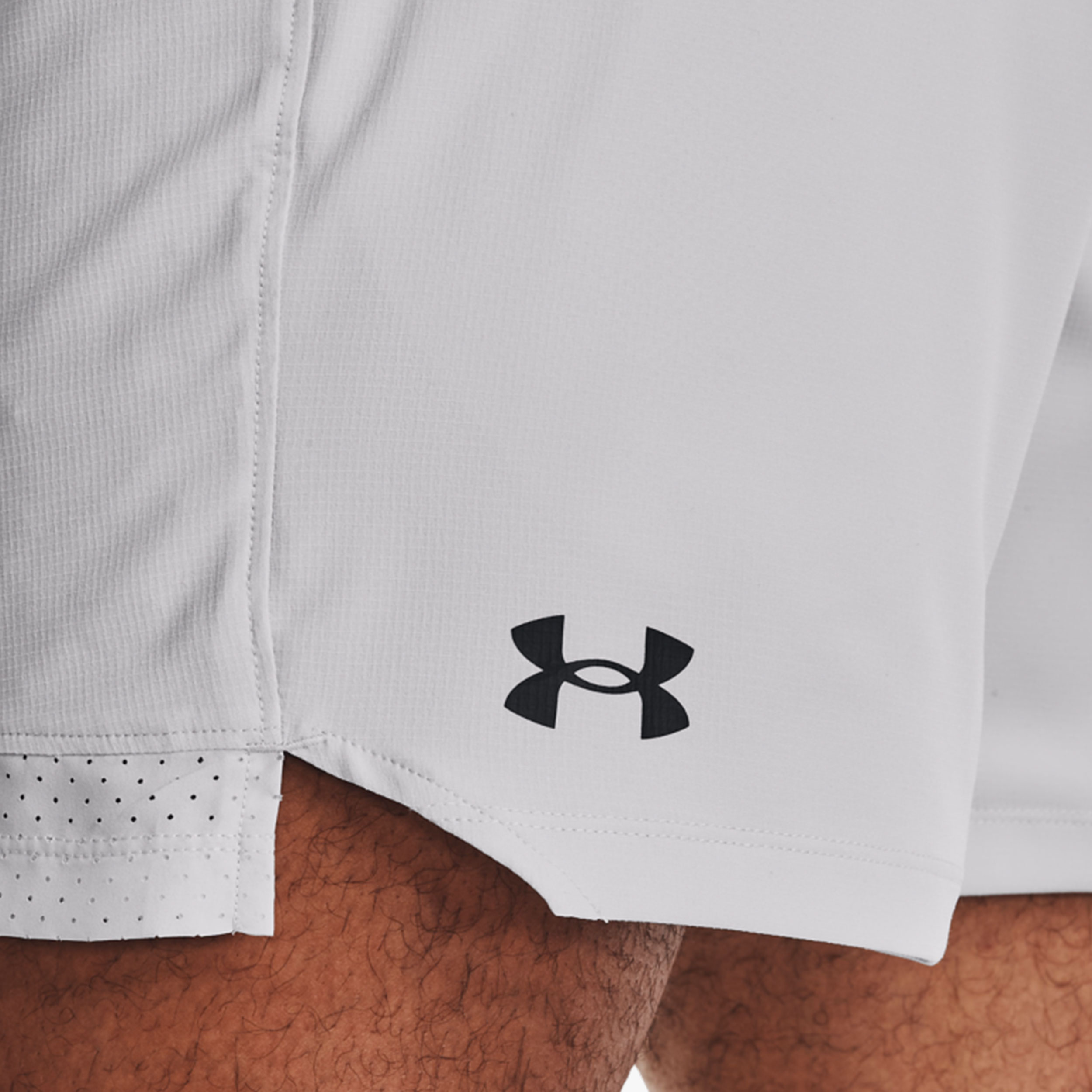 Under Armour Shorts Vanish Woven, GRIS, hi-res