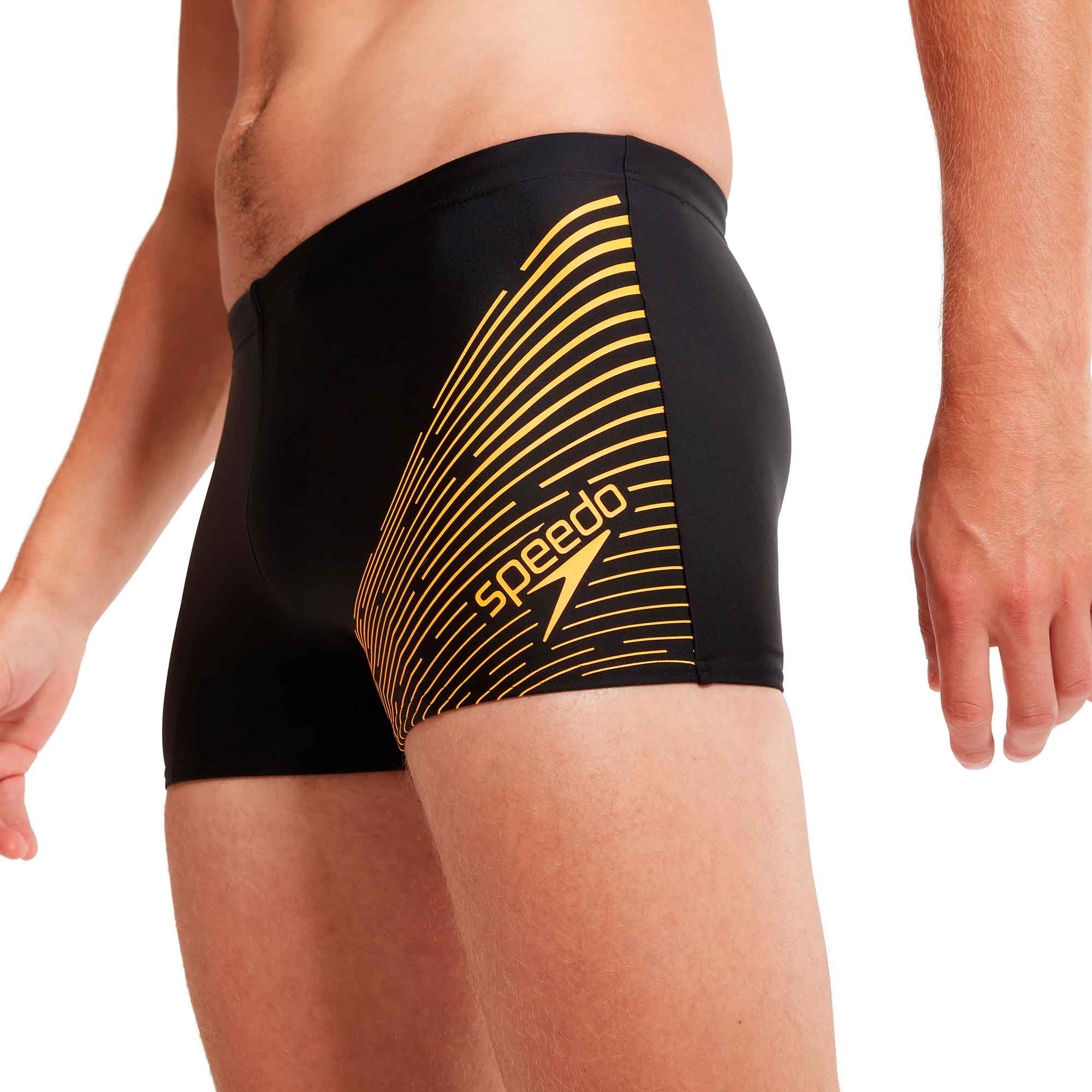 Speedo Shorts Medley Logo Aquashort, NEGRO, hi-res