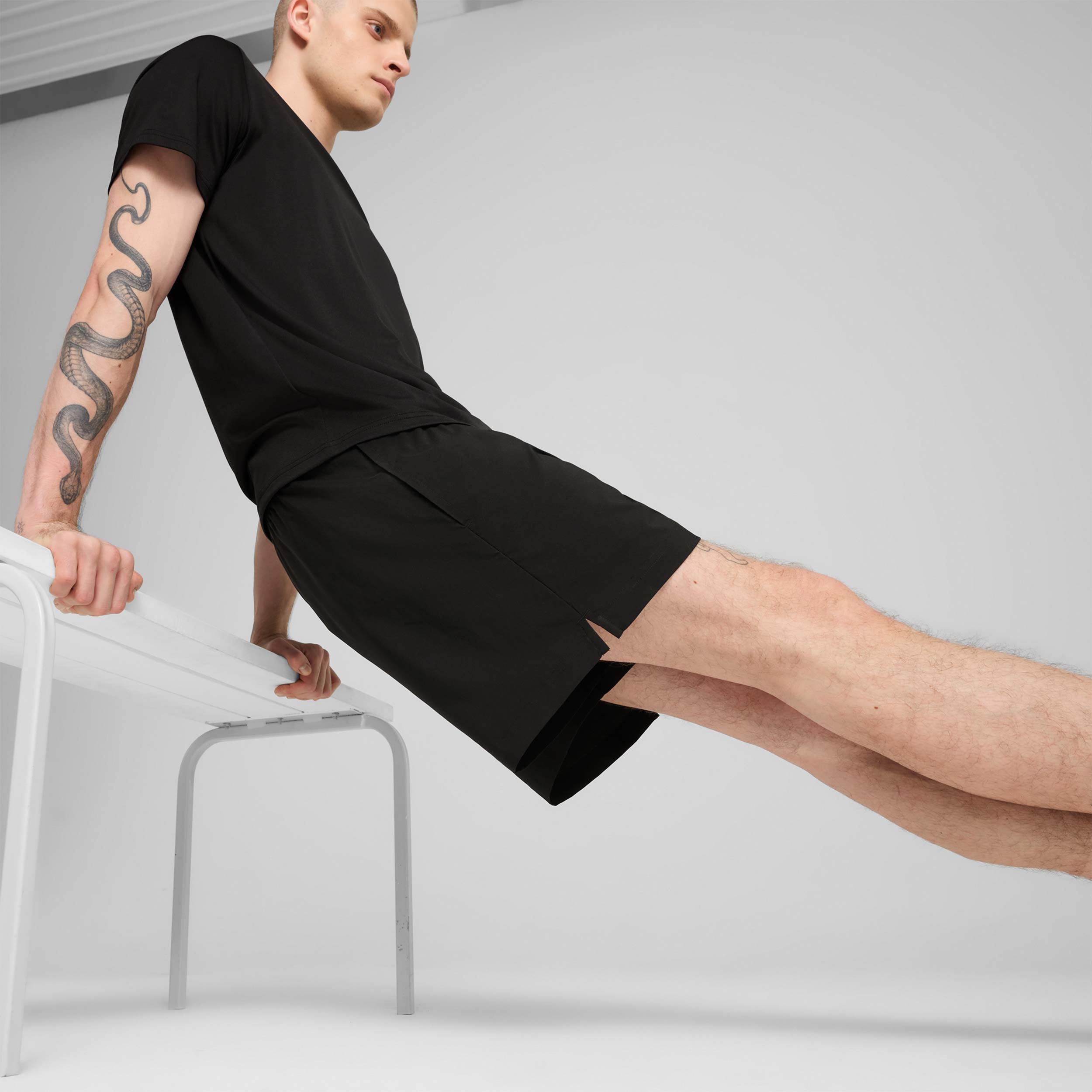 Puma Shorts Train All Day Essentials, NEGRO, hi-res
