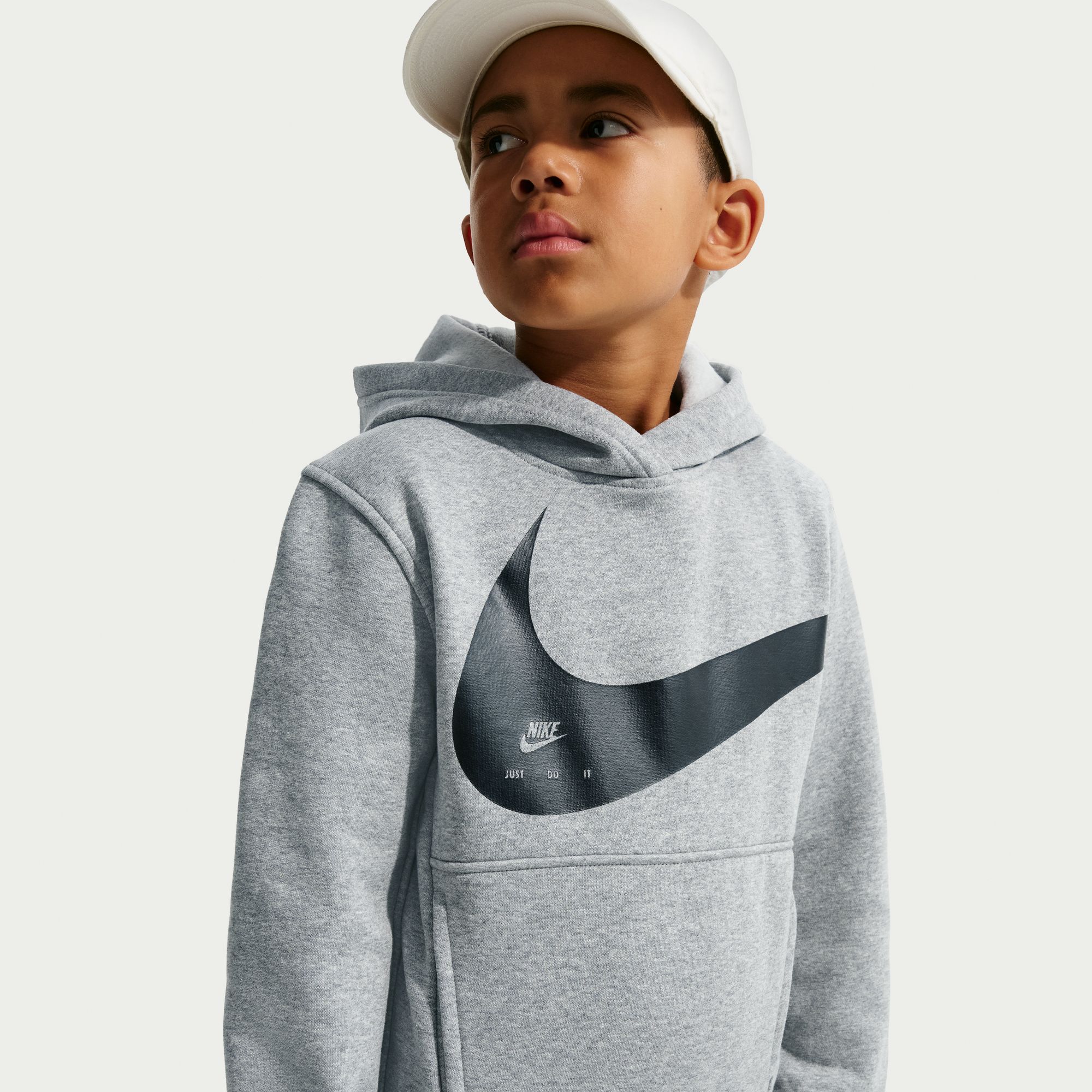Nike Poler&oacute;n Sportswear Club, NEGRO, hi-res