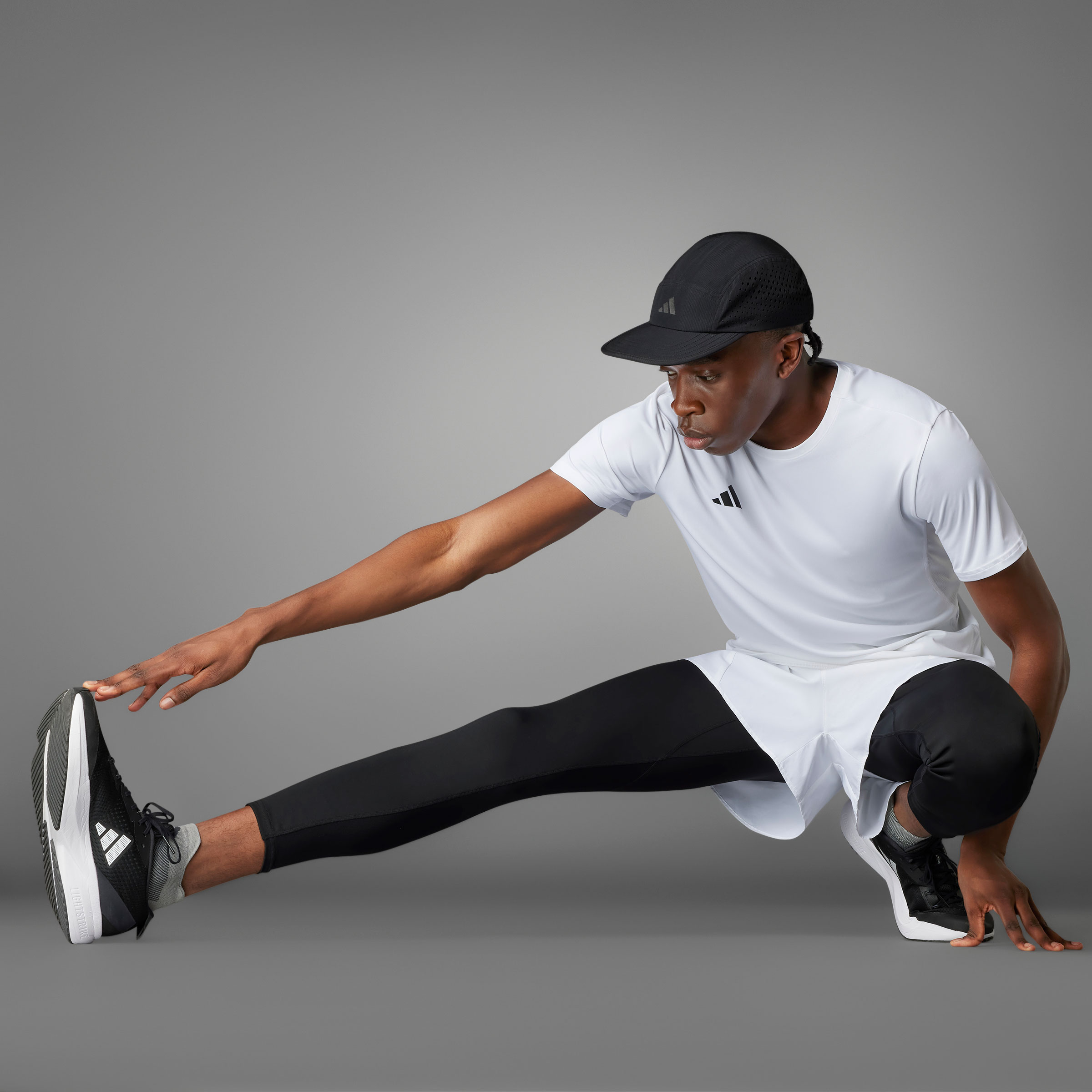 adidas Polera Adizero Essentials Running, BLANCO, hi-res