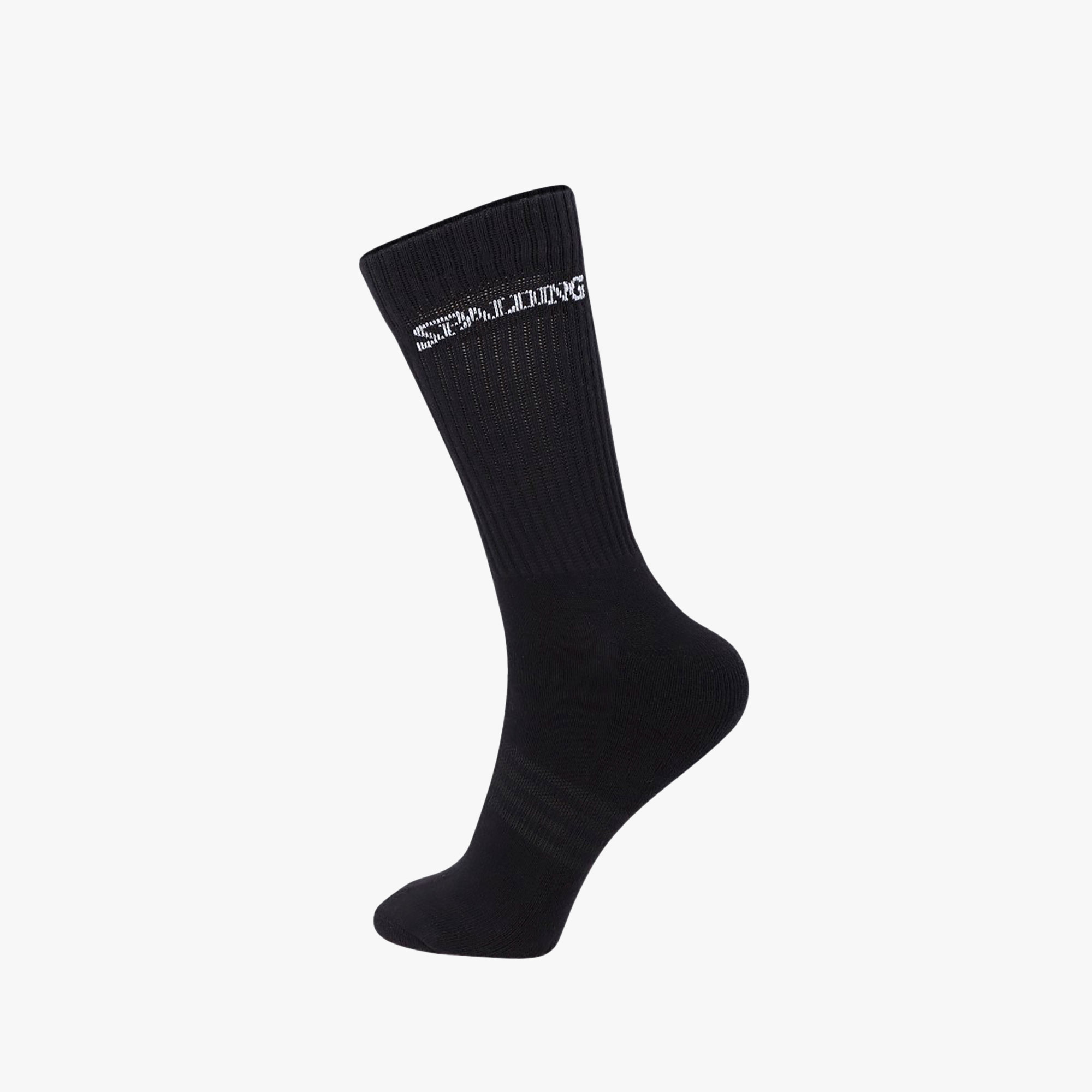 Spalding Calcetines Largos 3 Pares, NEGRO, hi-res