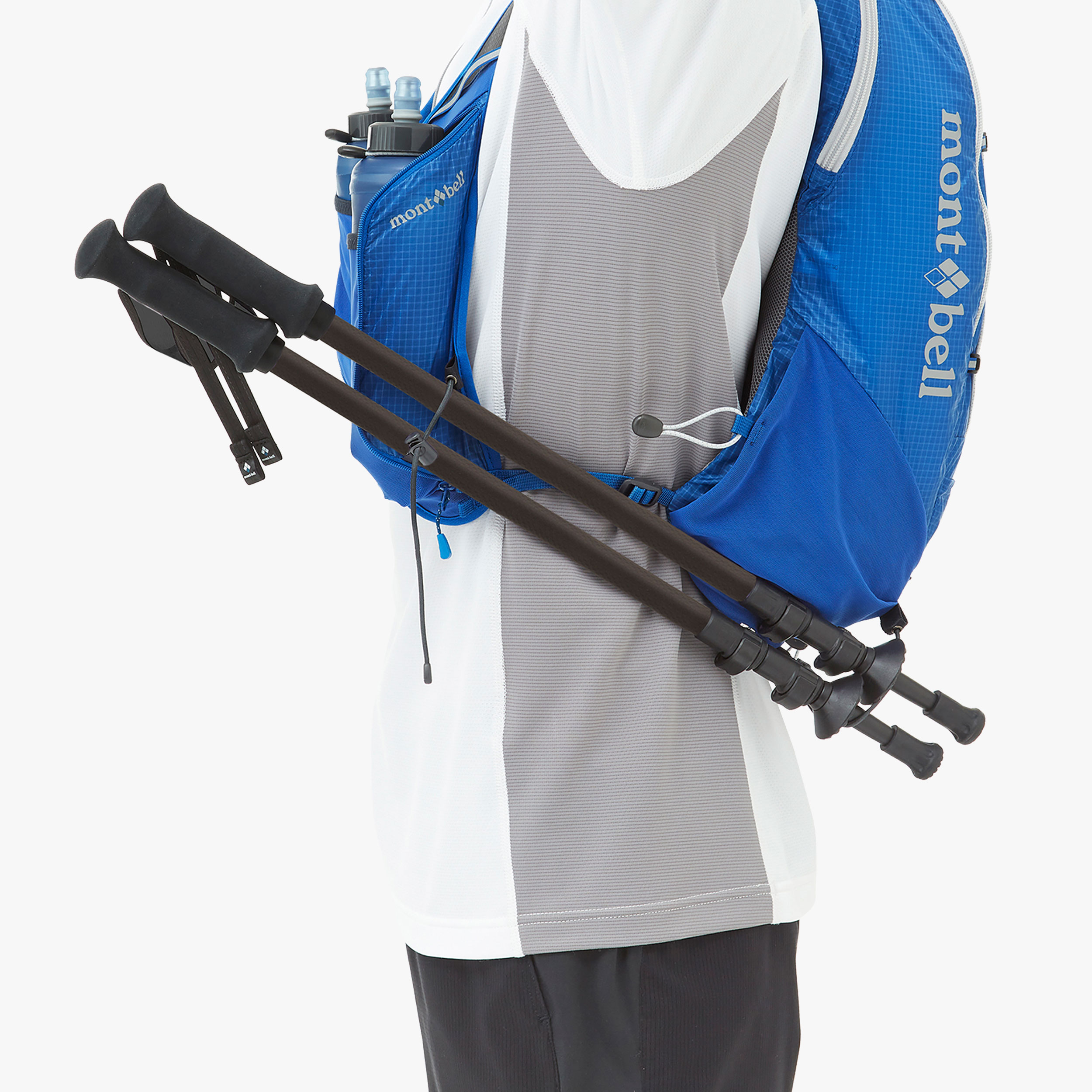 Mont-Bell Mochila Cross Runner Pack 15, AZUL, hi-res