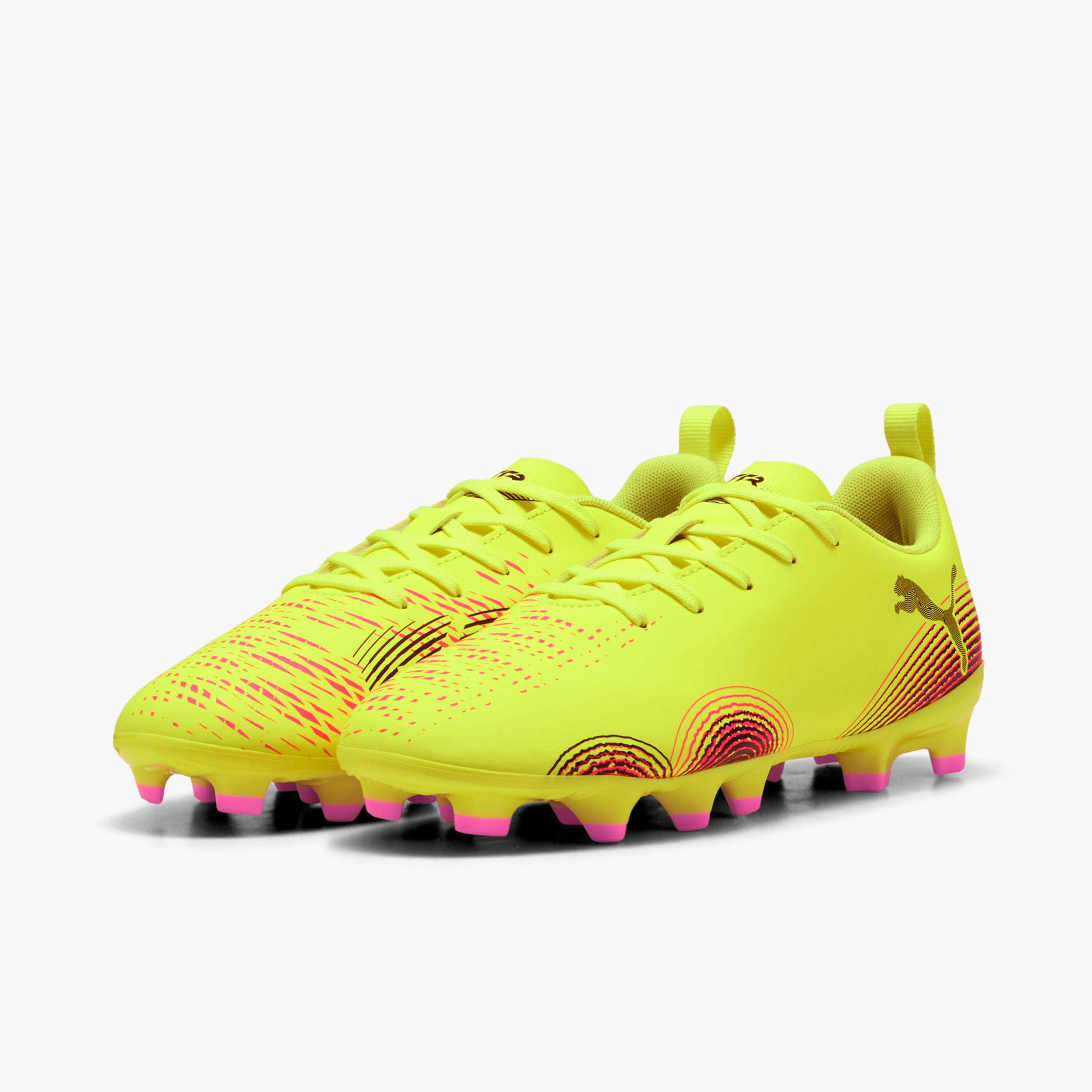 Puma Zapatillas Future 8 Play FG/AG Jr, AMARILLO, hi-res