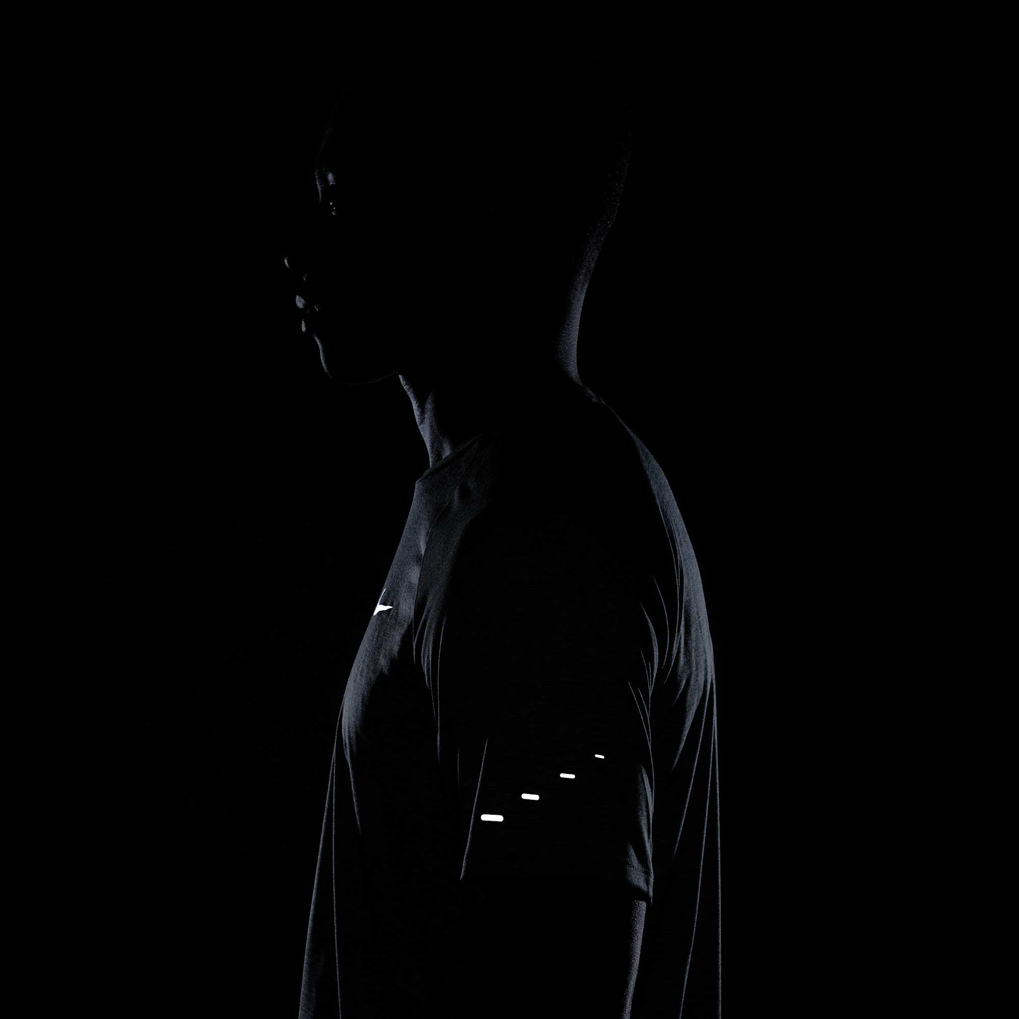 Nike Polera Stride, NEGRO, hi-res