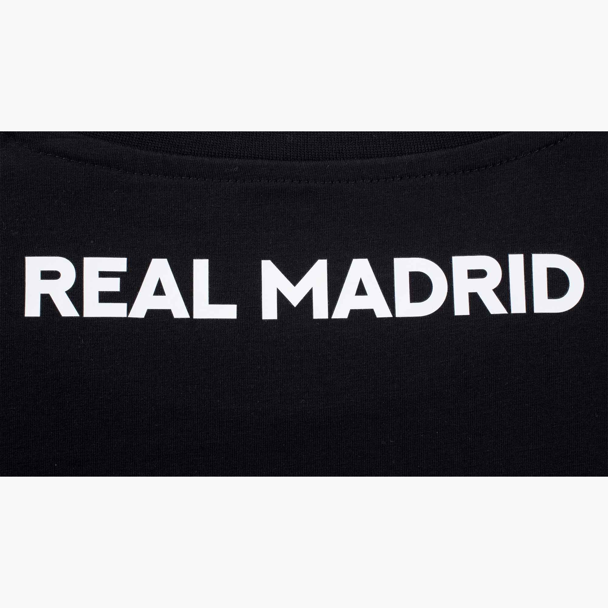 Real Madrid Polera RMDTS325101, NEGRO, hi-res