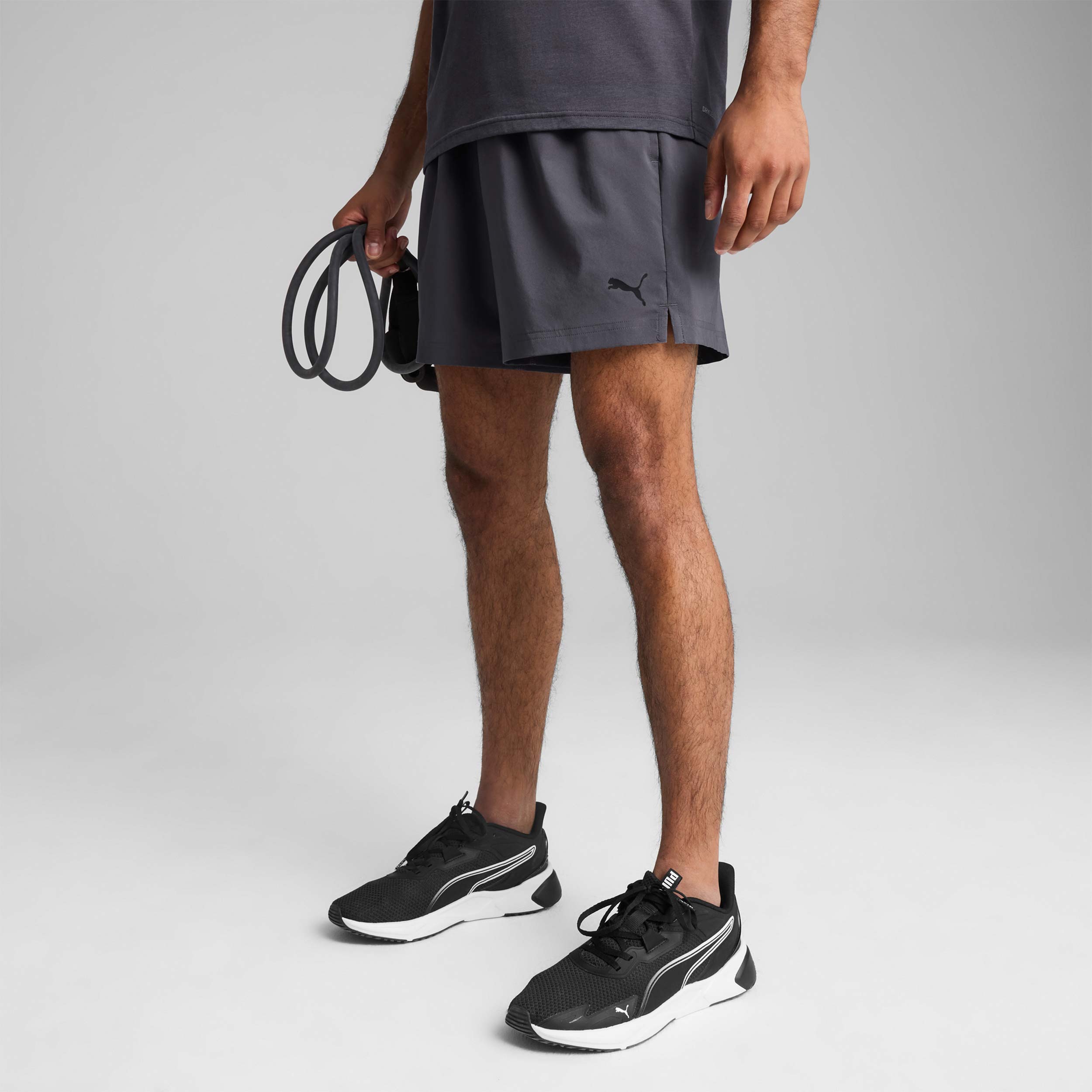 Puma Shorts Train All Day Essentials, GRIS, hi-res