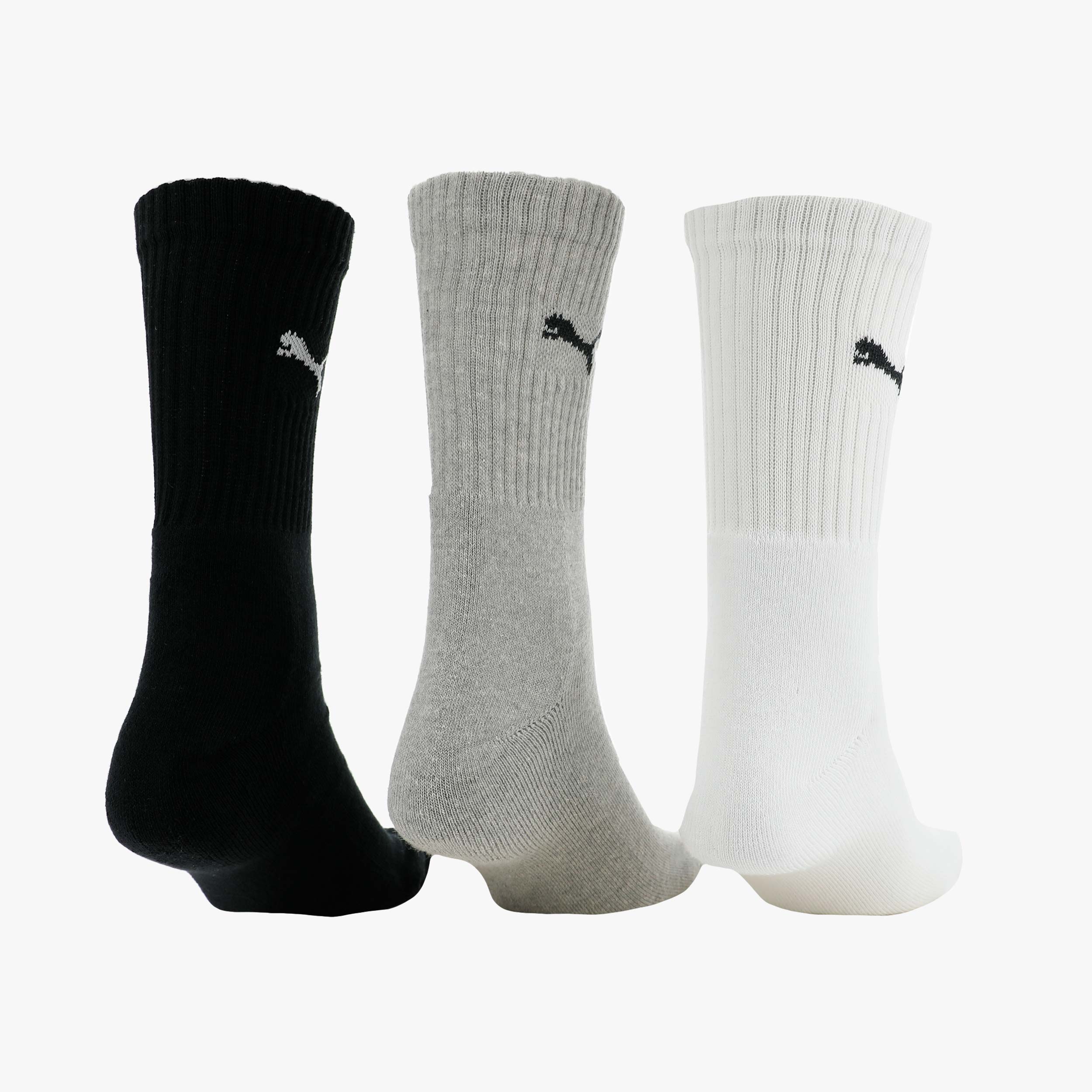 Puma Calcetines Sport Largos 3 Pares, NEGRO, hi-res