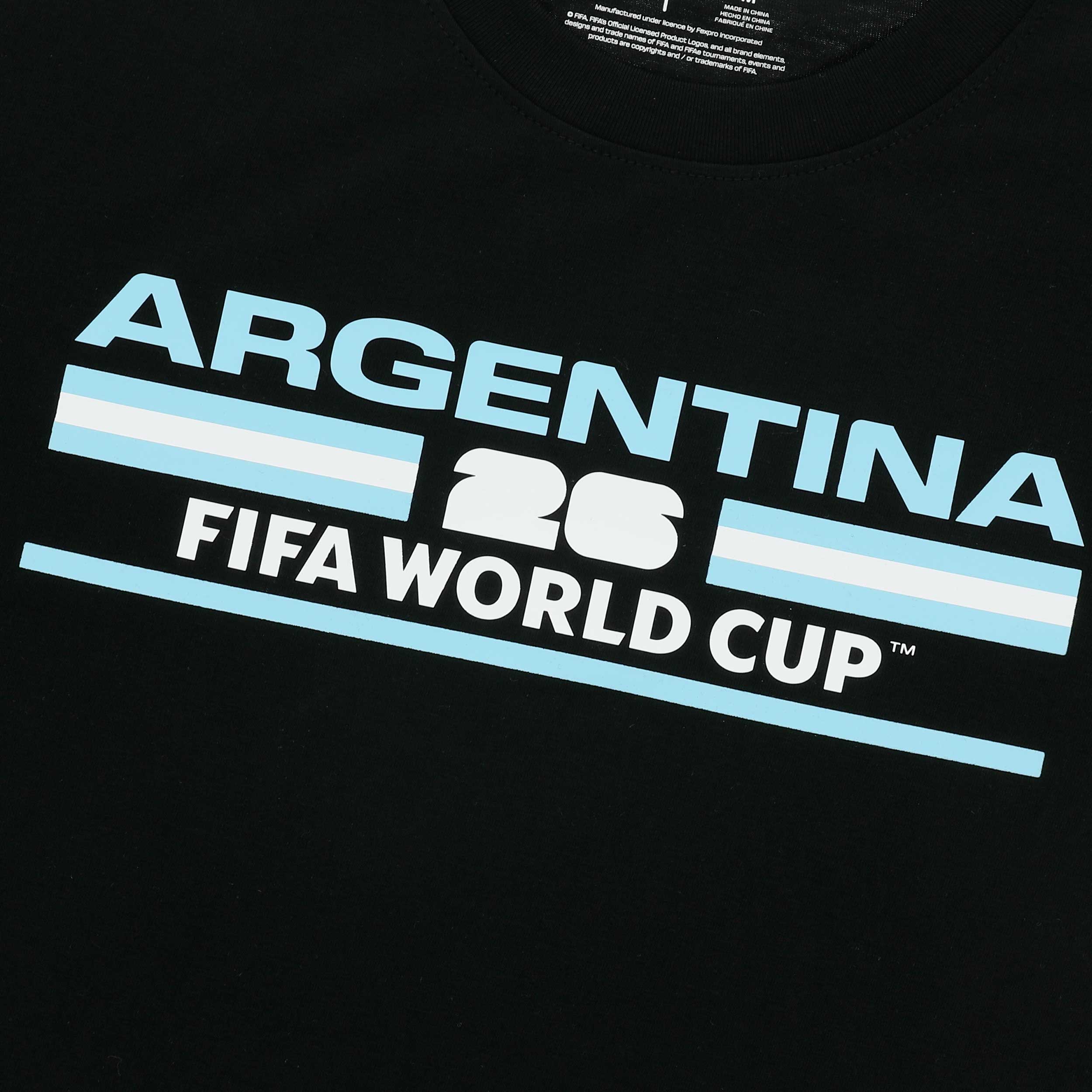 FIFA Polera Mundial 2026 Argentina, NEGRO, hi-res