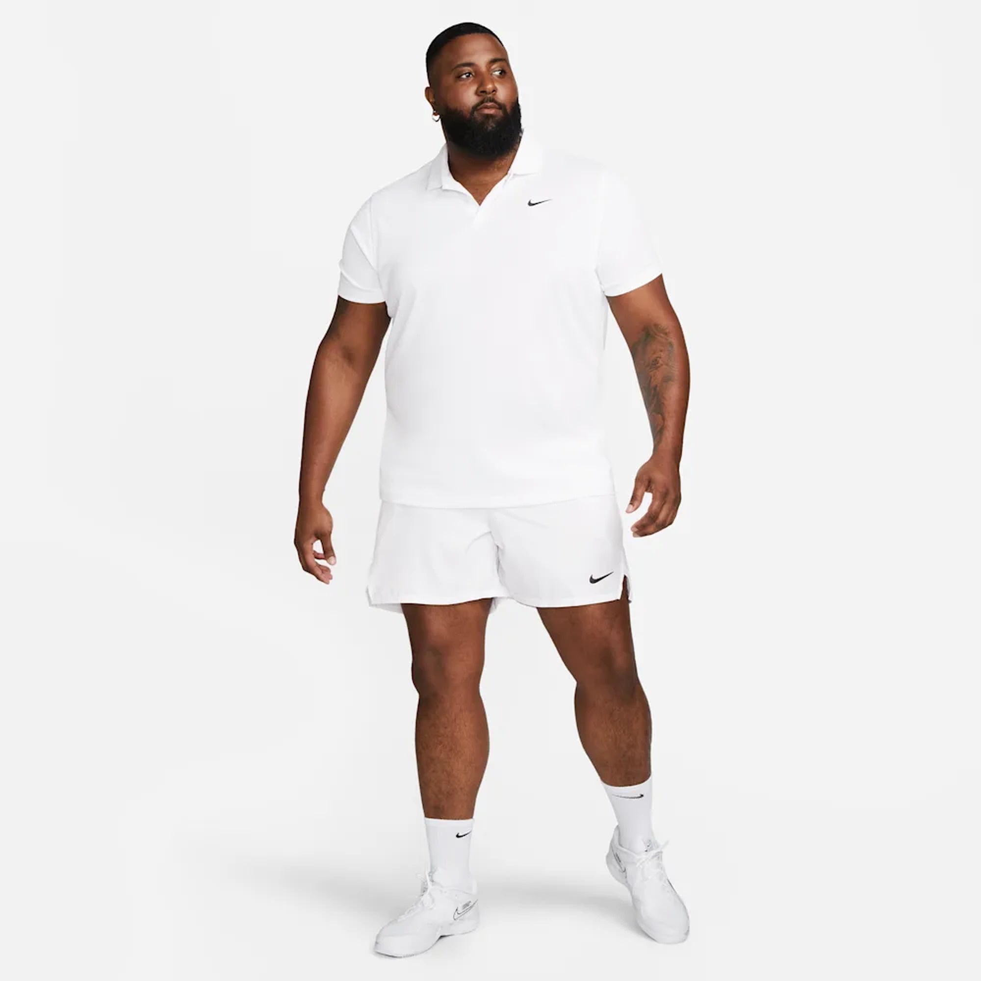 NikeCourt Polera de tenis Dri-FIT, BLANCO, hi-res