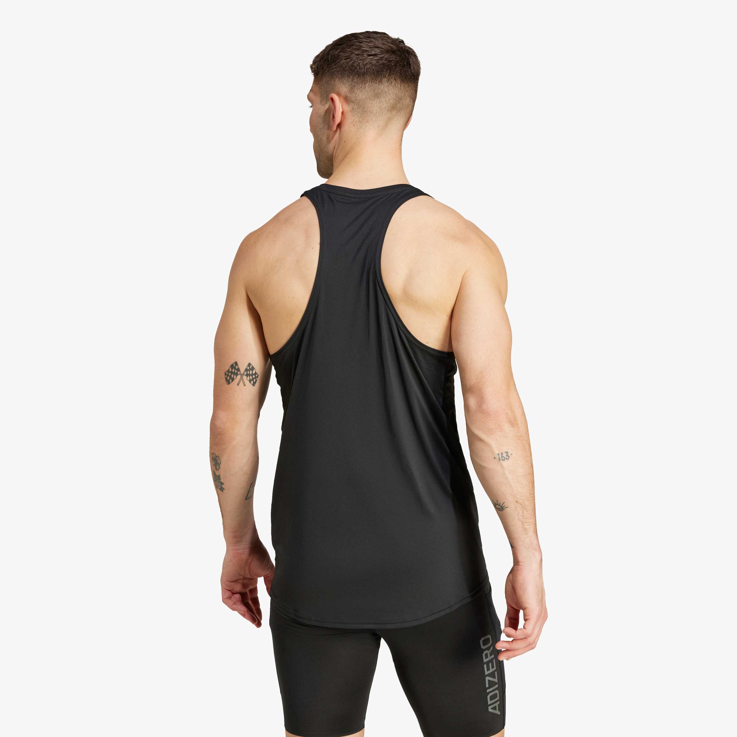 adidas Polera Adizero Running Essentials, NEGRO, hi-res