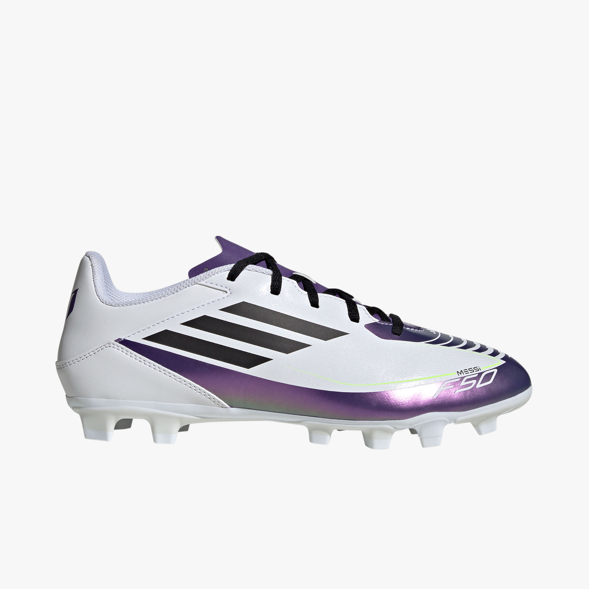 adidas Zapatillas F50 Club FXG Messi, BLANCO, hi-res