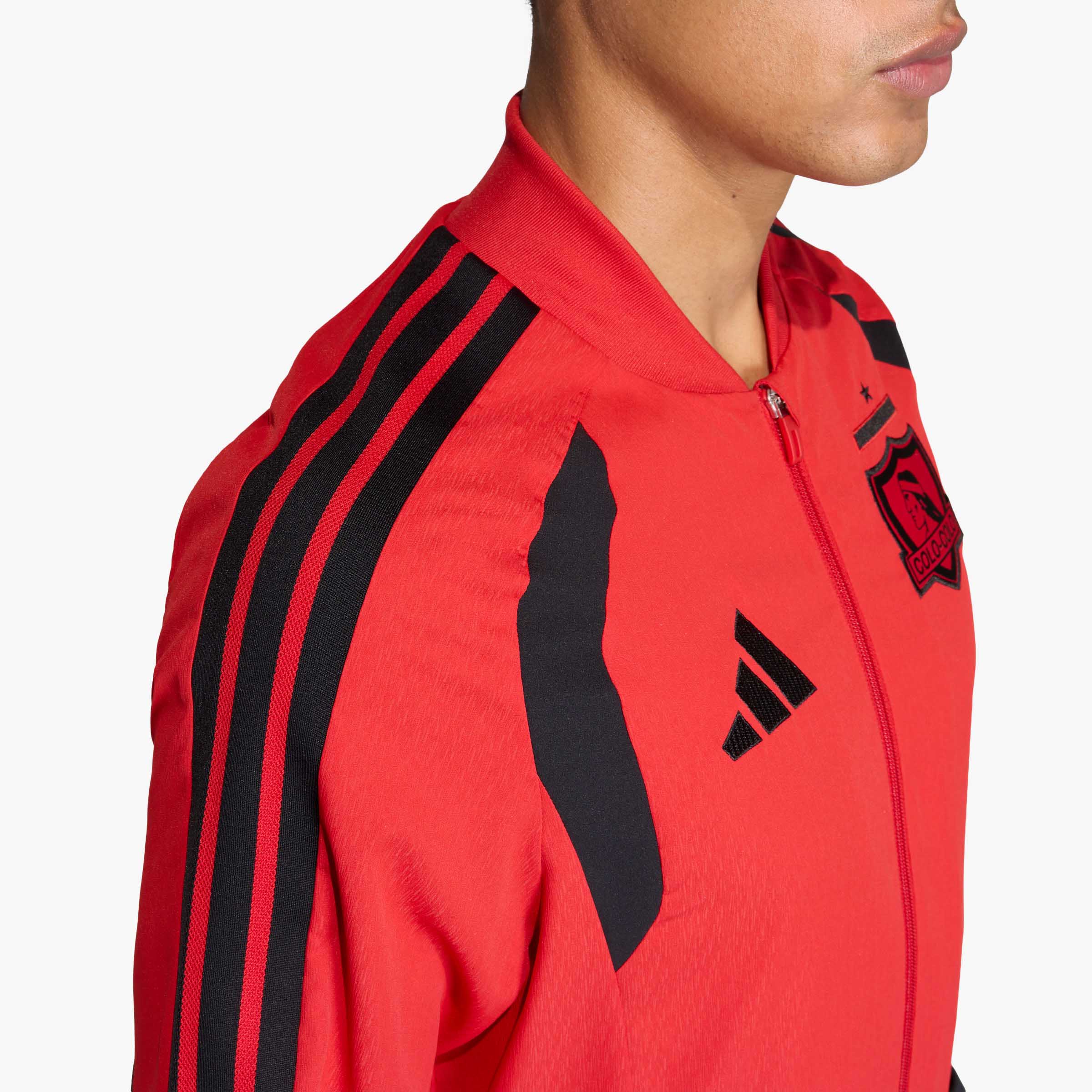 adidas Chaqueta de presentaci&oacute;n Colo-Colo Tiro 26 Competition, ROJO, hi-res