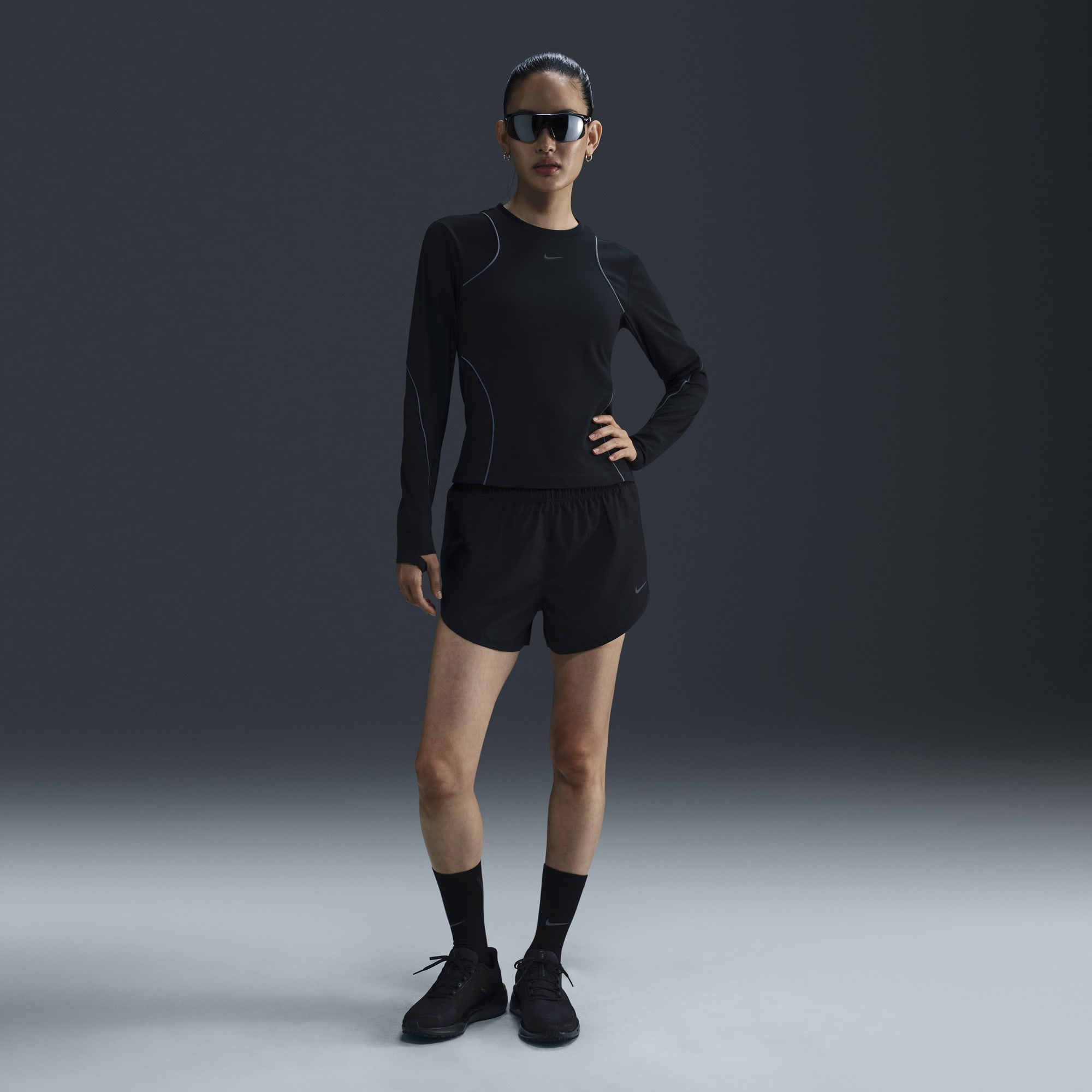Nike Running Division, NEGRO, hi-res
