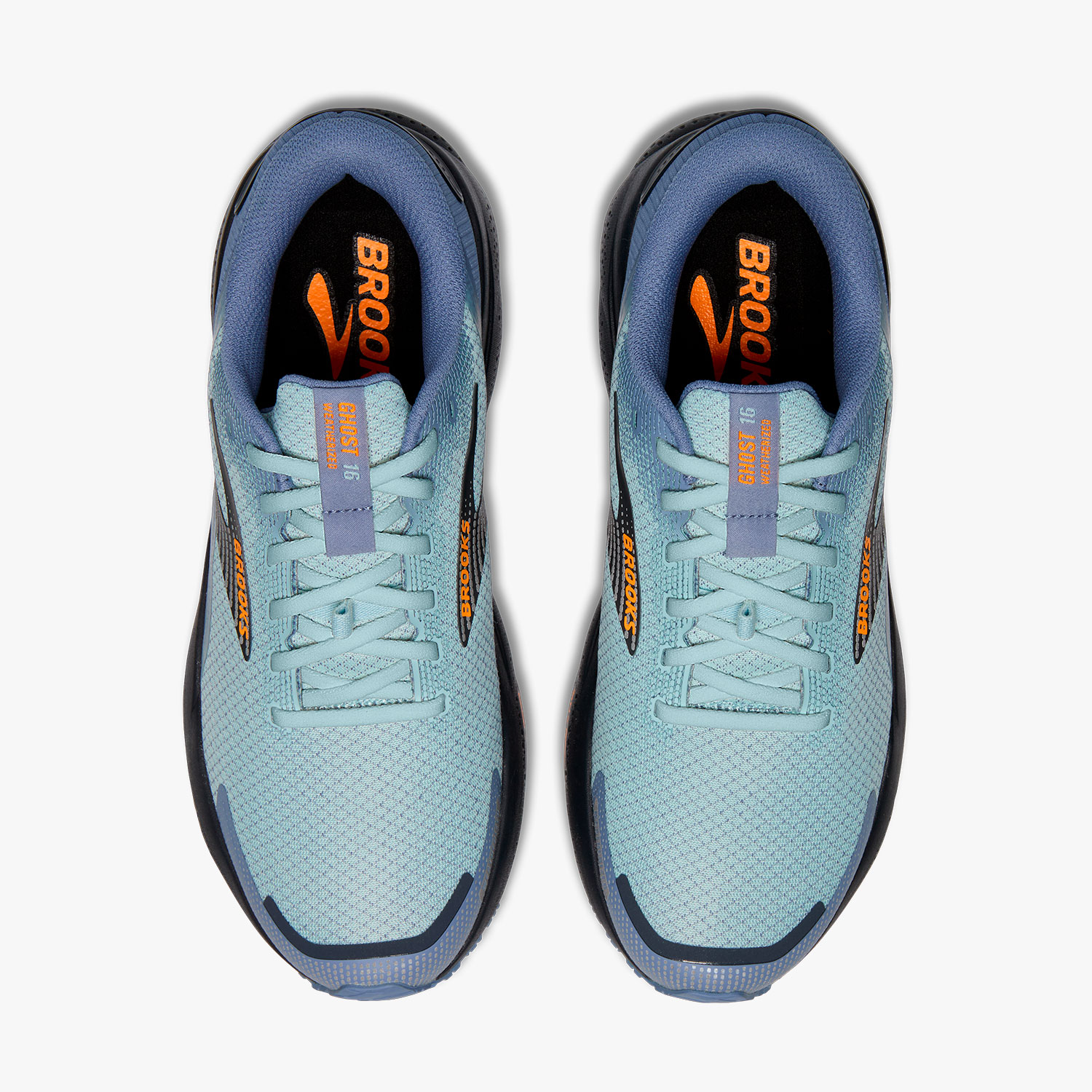 Brooks Ghost 16 Weatherized, AZUL, hi-res