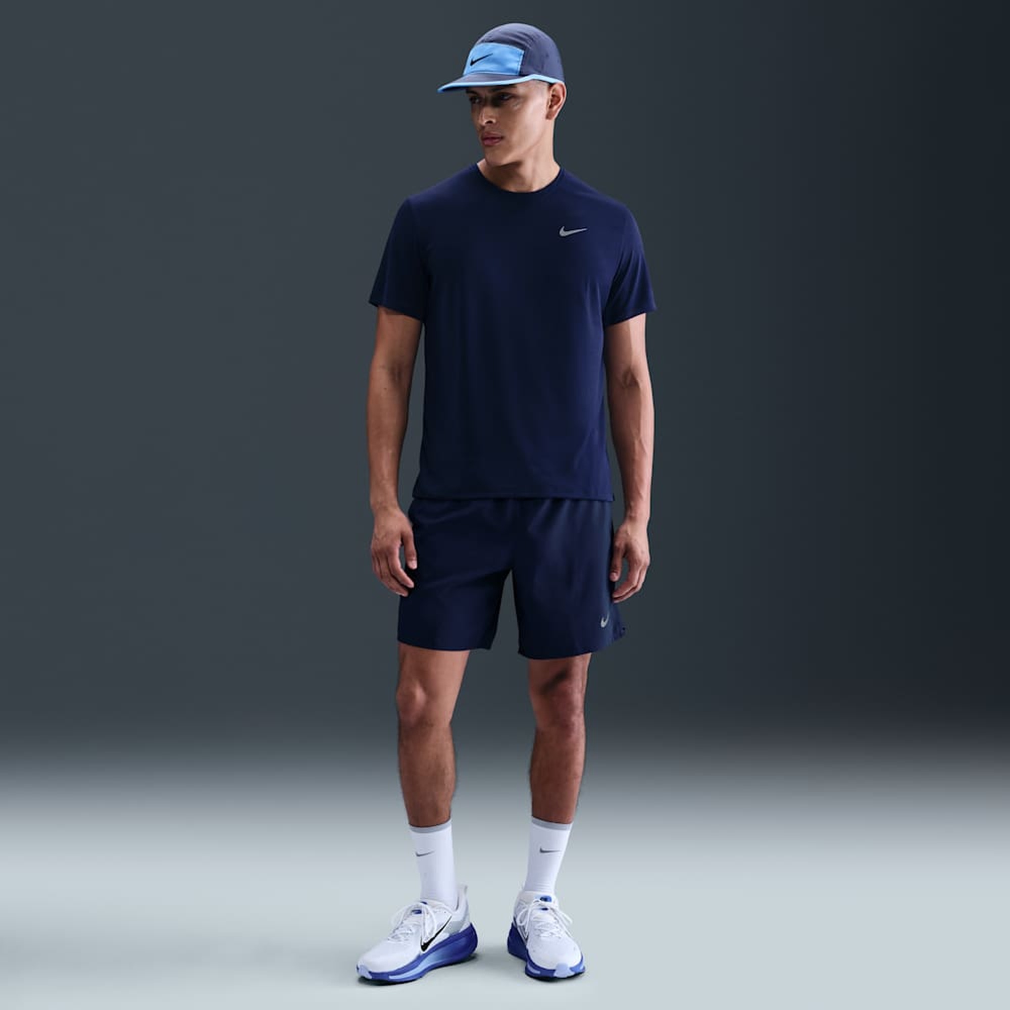 Nike Miler, AZUL, hi-res