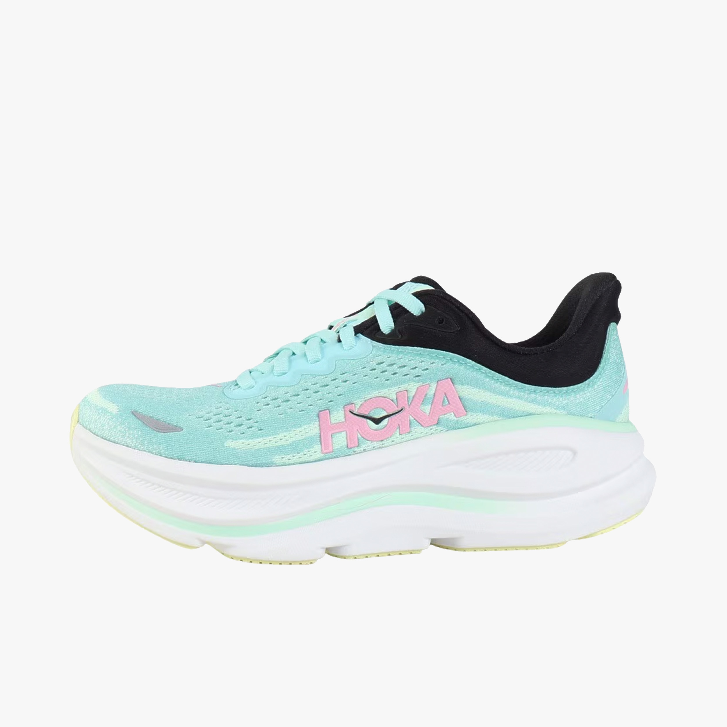 Hoka One One Zapatillas Bondi 9, VERDE, hi-res